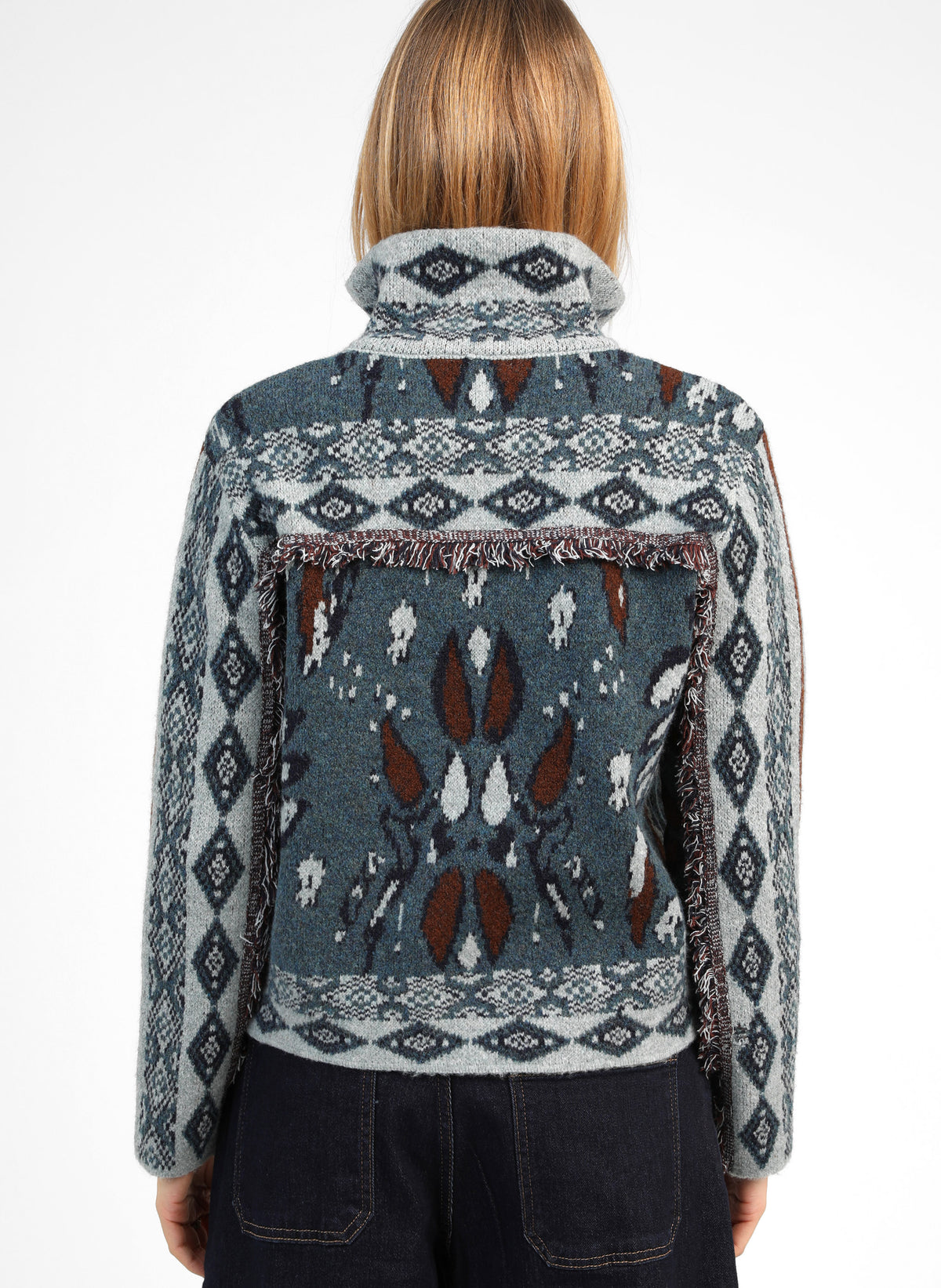 GILET NAKARI bleu