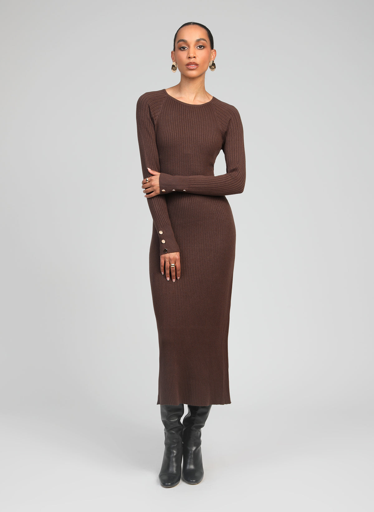 ROBE PULL NAKO moka