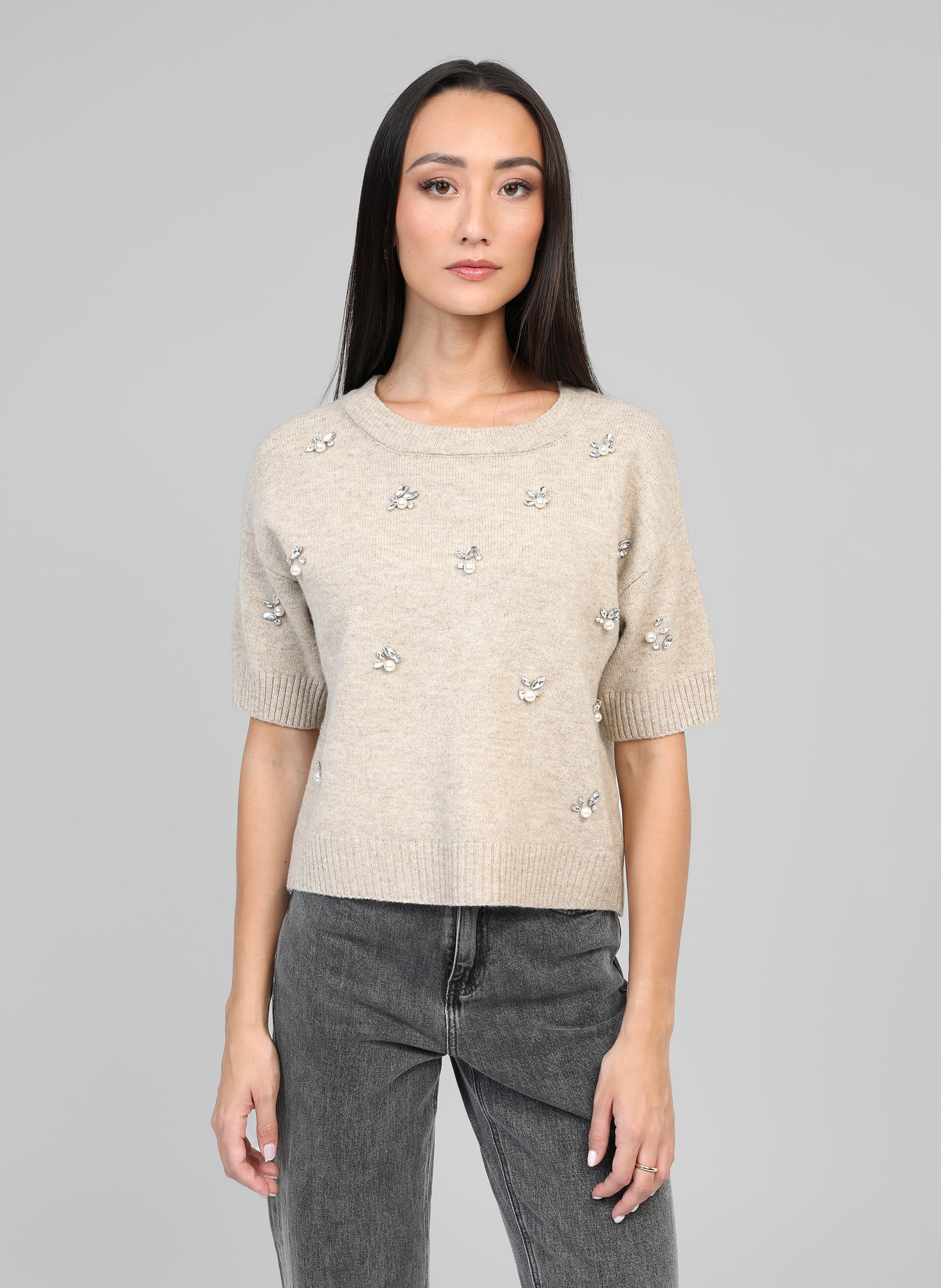 NELIDA beige PULL
