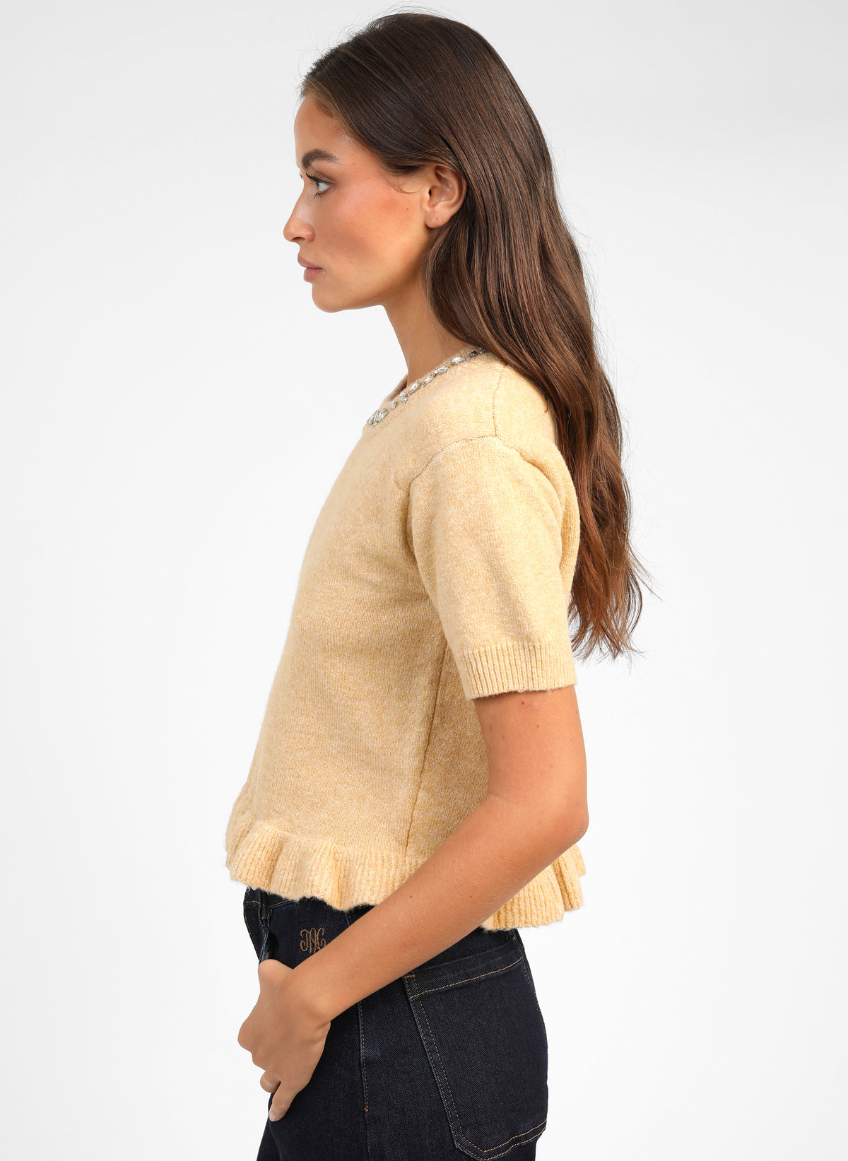 PULL NESTORINE vanille