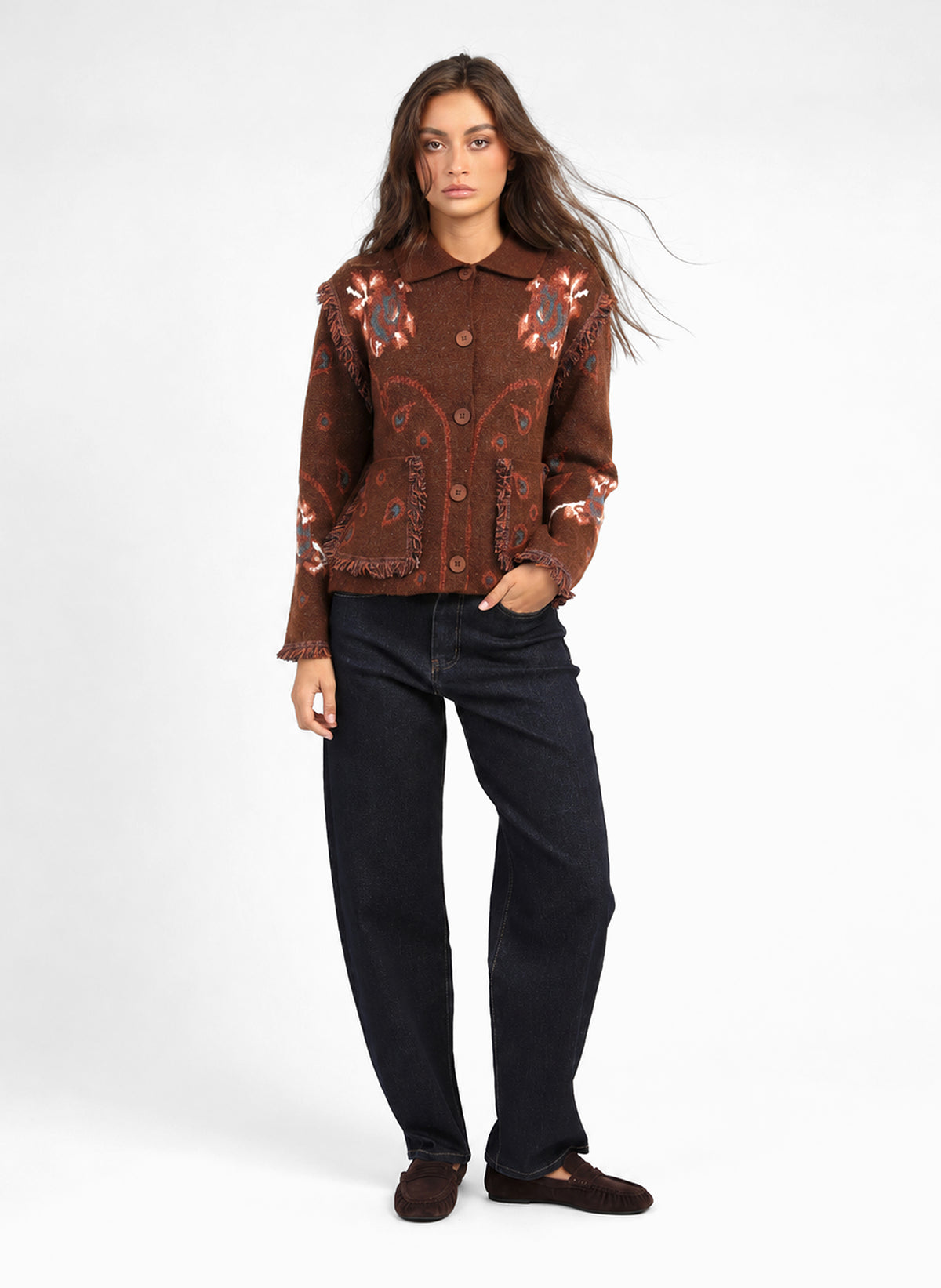 CHAQUETA NESTY marrón