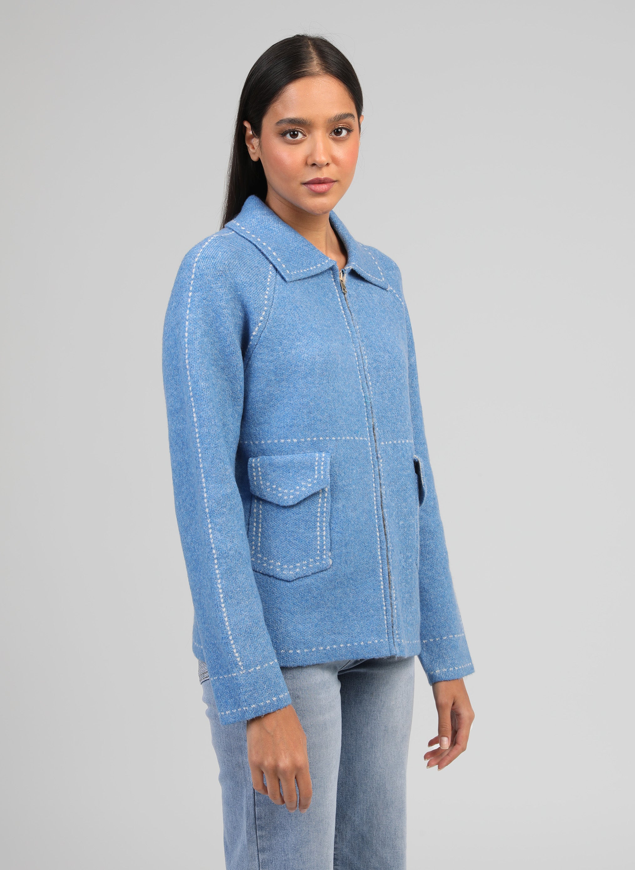 GILET NIBA bleu