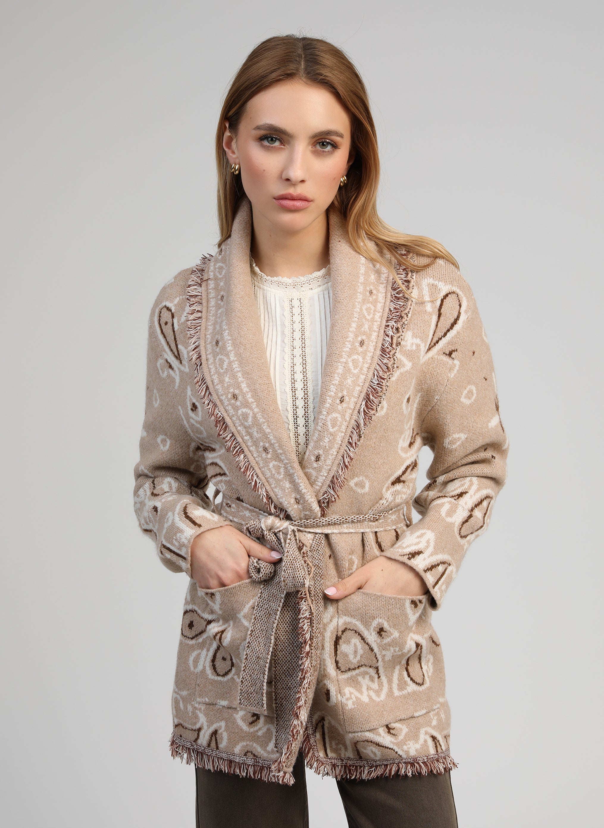 VESTE NINDIANA beige