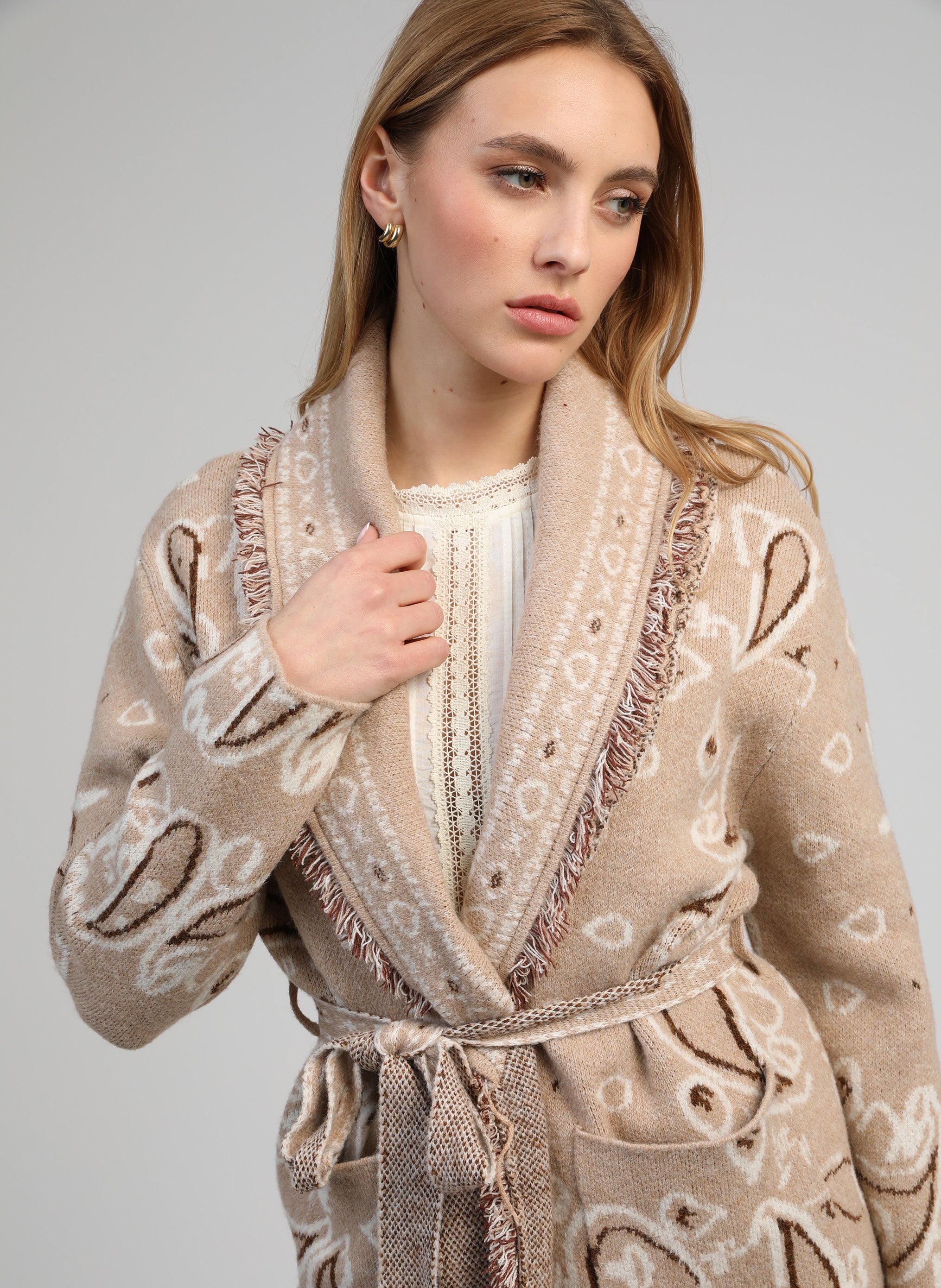VESTE NINDIANA beige