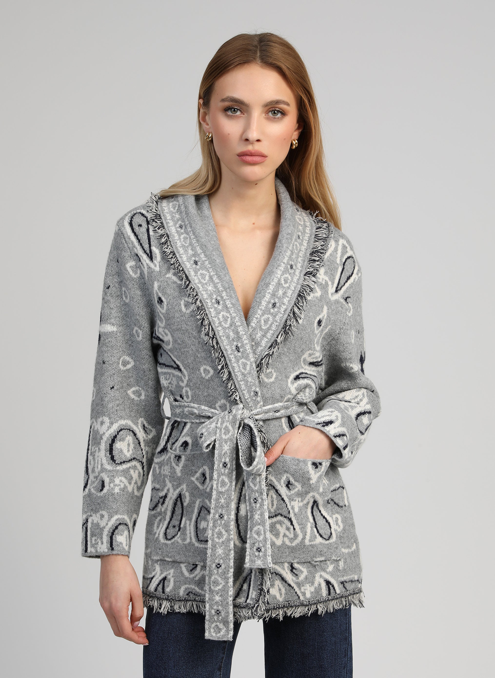 VESTE NINDIANA gris chine