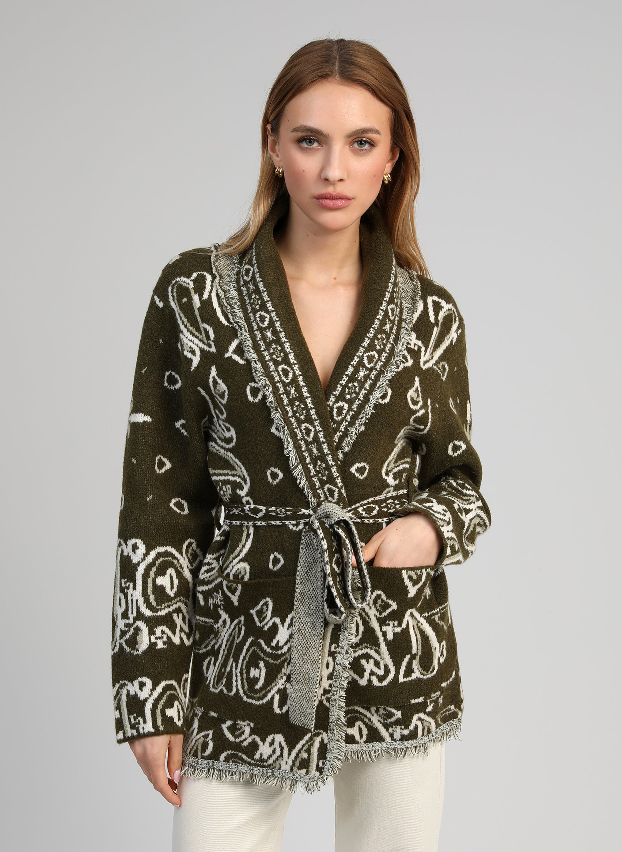 VESTE NINDIANA olive