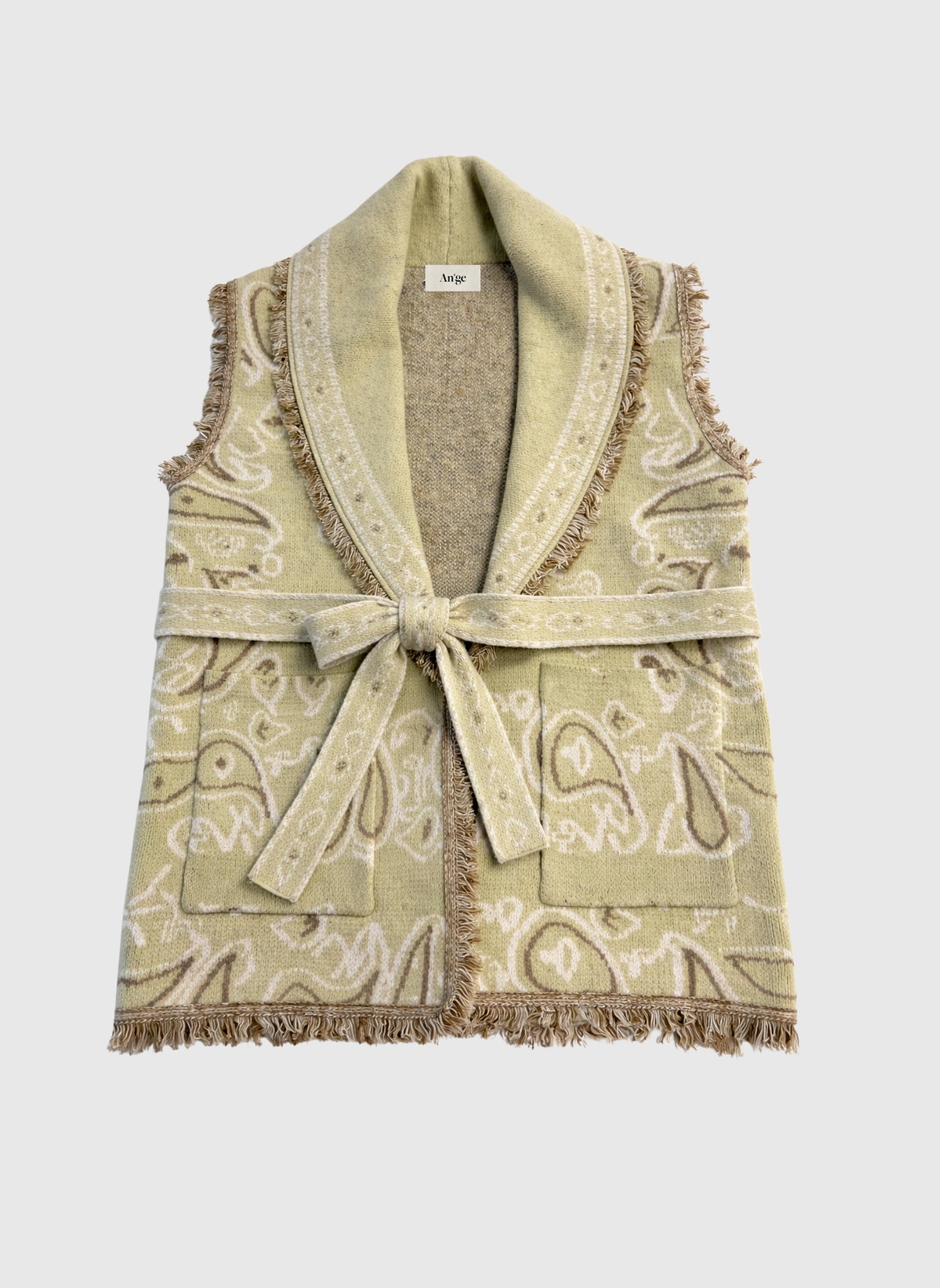 VESTE SANS MANCHES NINDI jaune