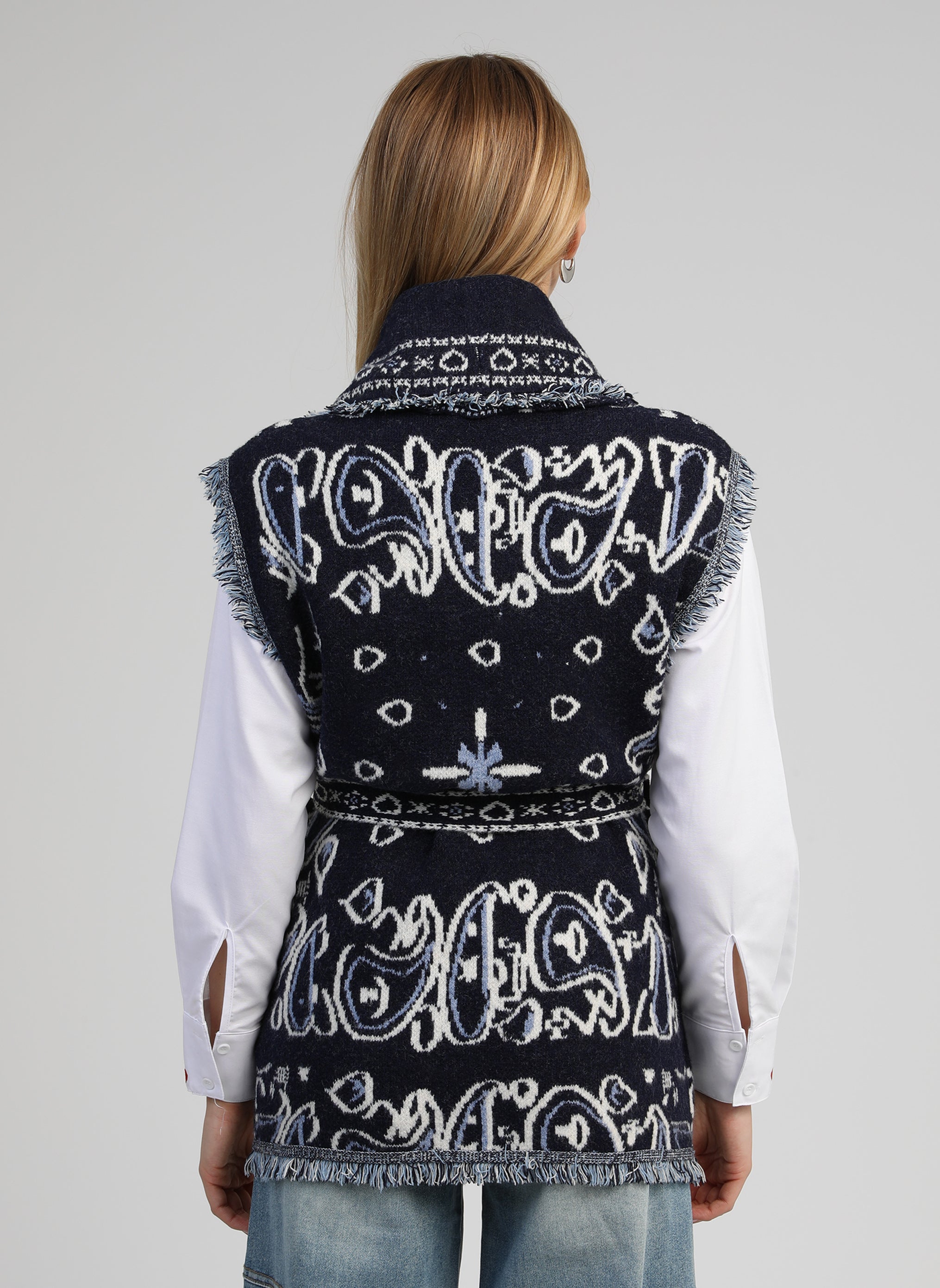 VESTE SANS MANCHES NINDI marine