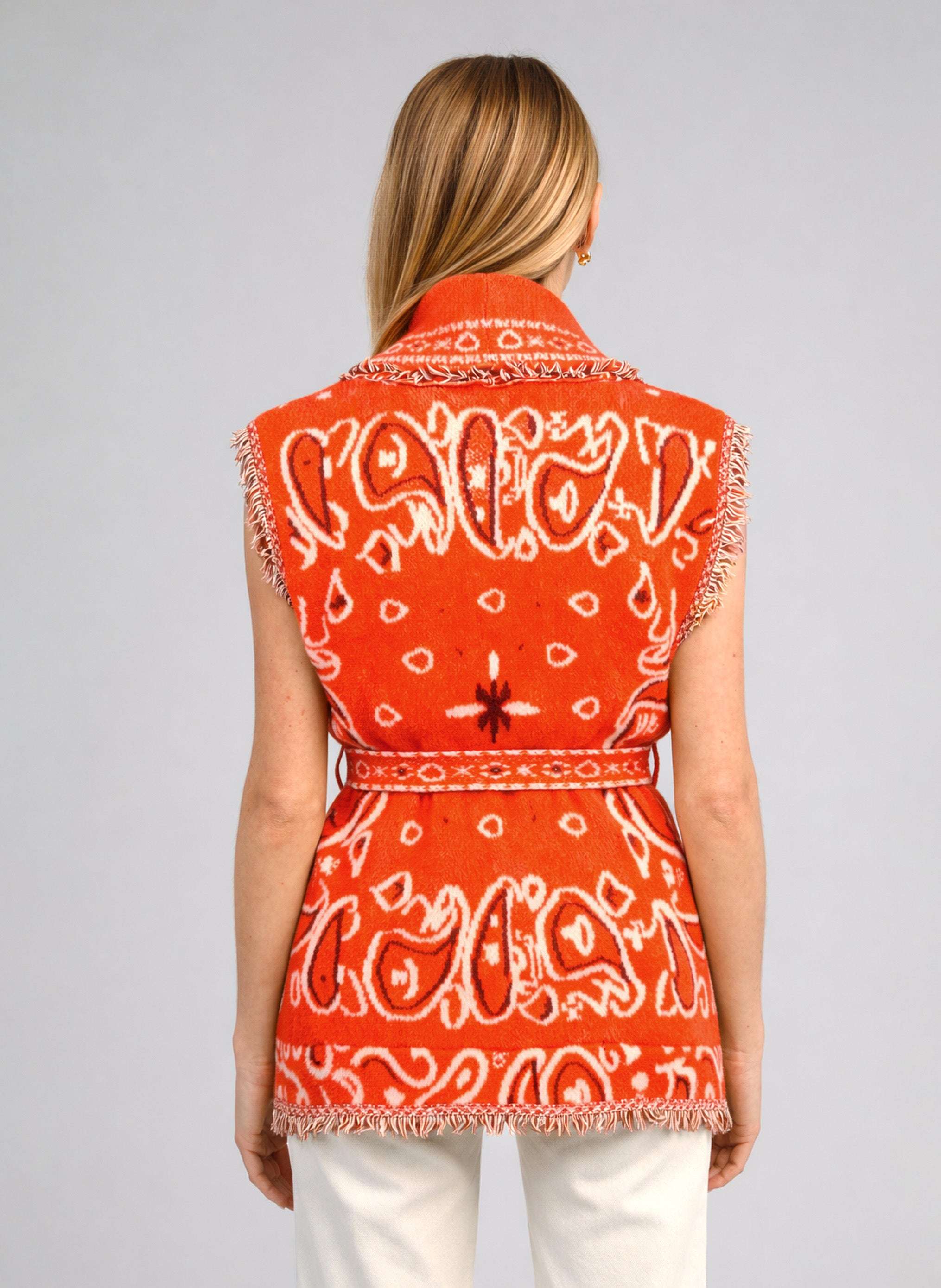 VESTE SANS MANCHES NINDI piment