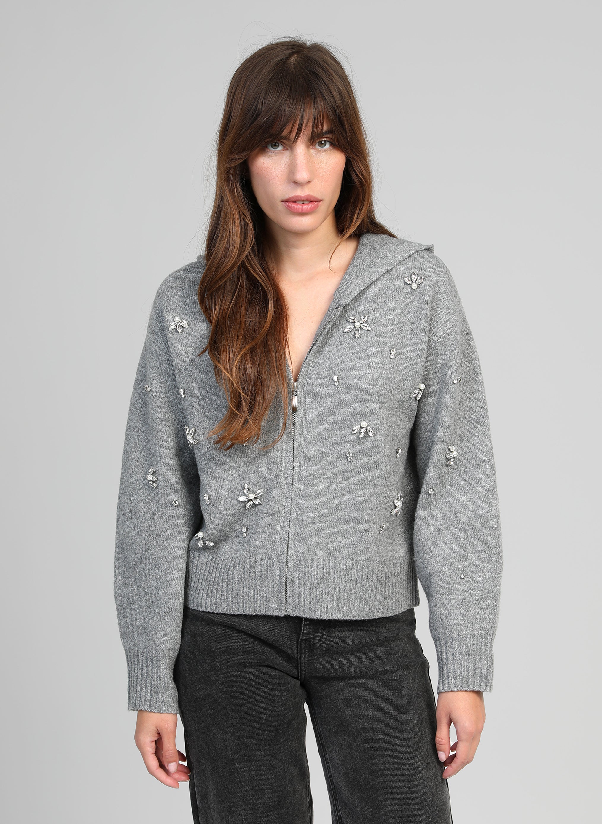 digne cut off gilet グレー　(d.gray) GILET NIXIA grey