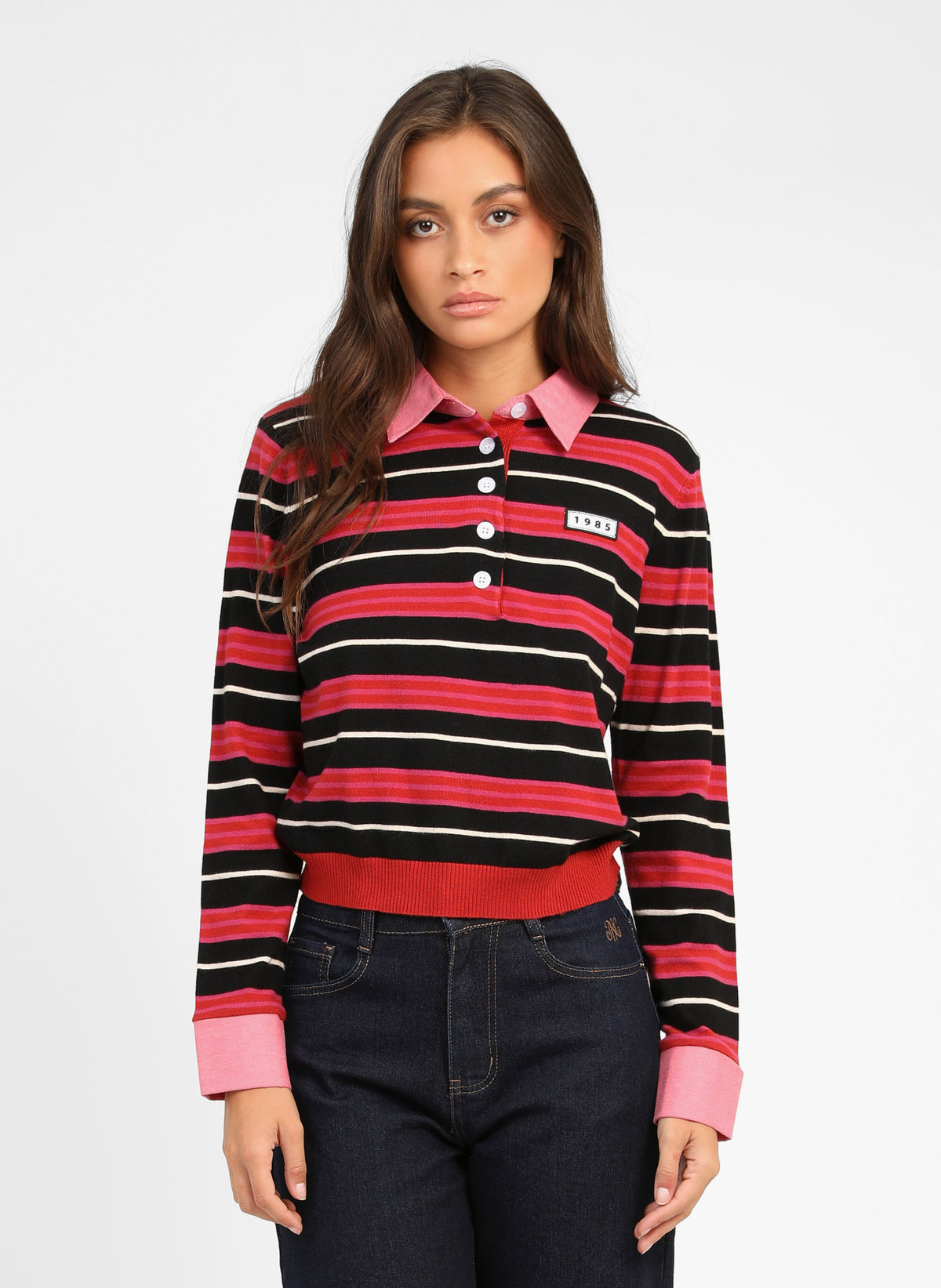 PULL NONA vermillon