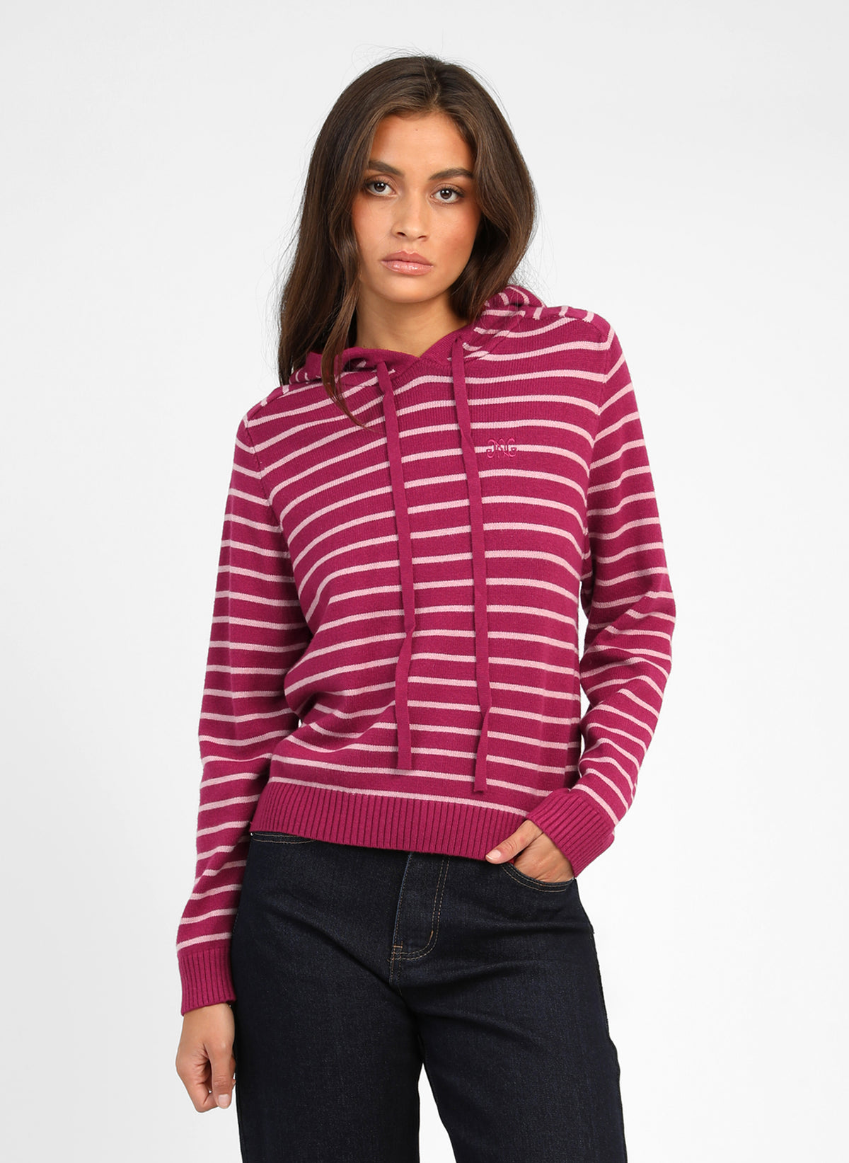 NORI Sweater in Raspberry