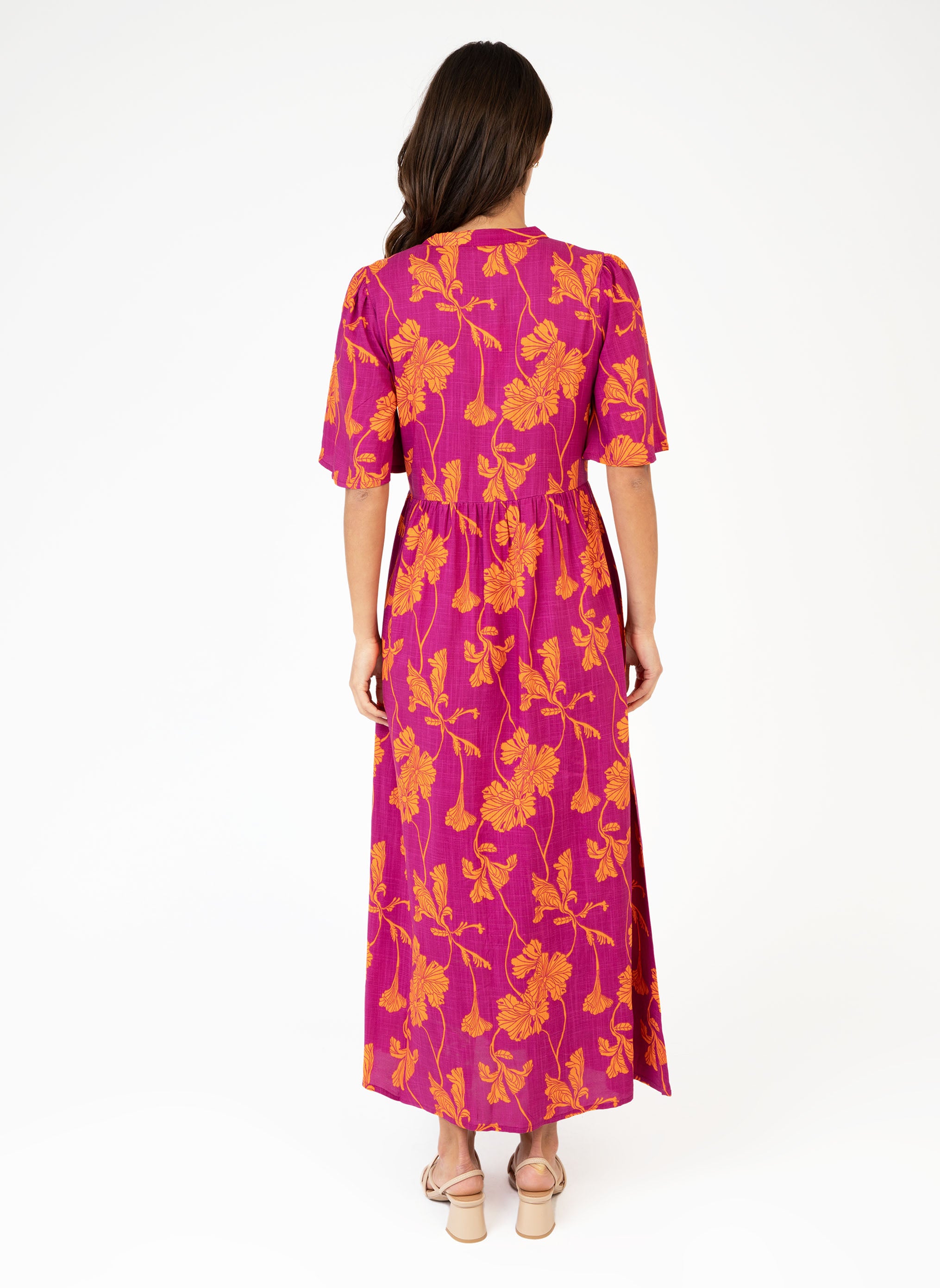 ROBE LONGUE ODEMARA tory violet