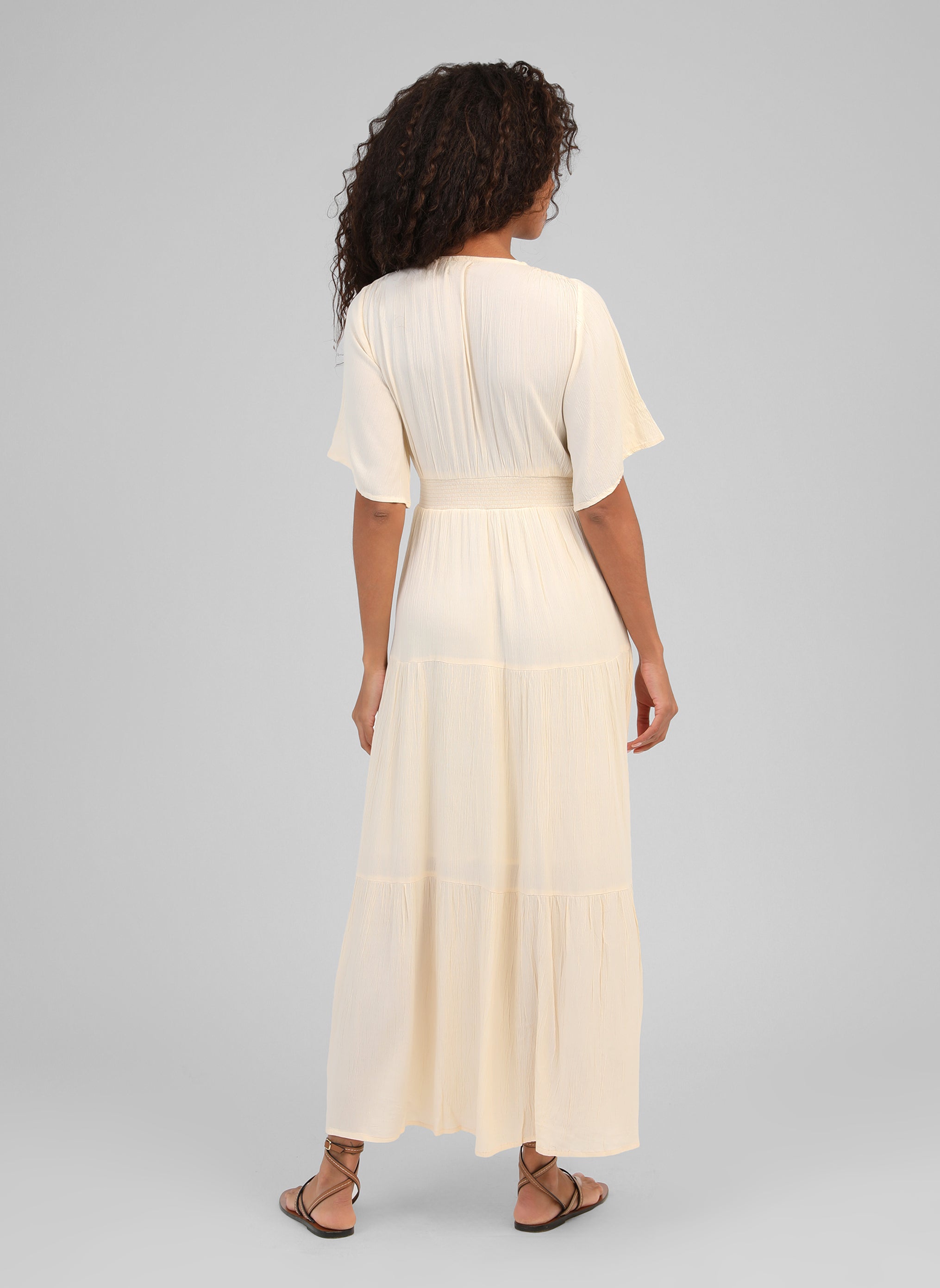 ROBE LONGUE OSUNCHALA vanille