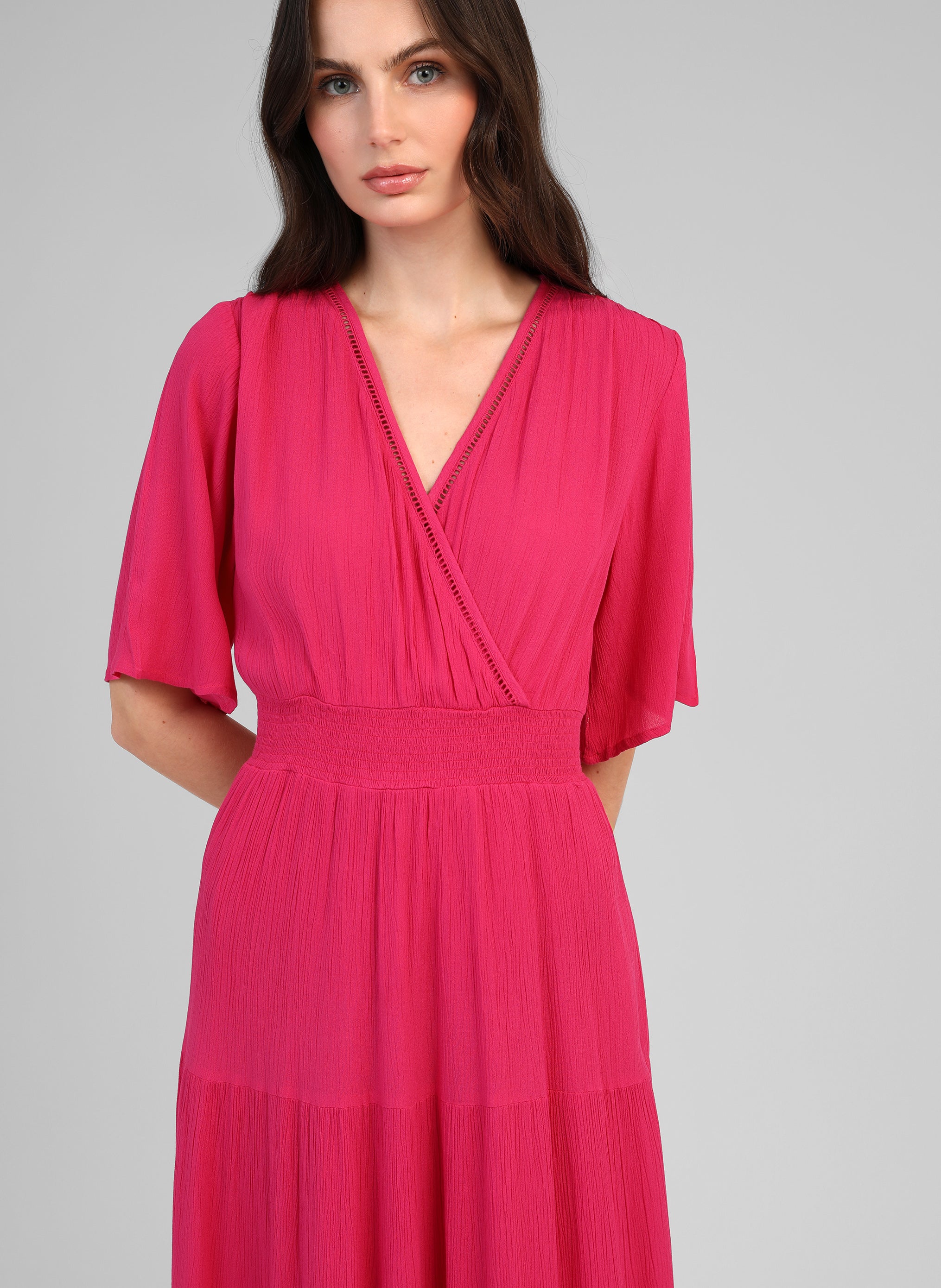 ROBE LONGUE OSUNCHALA fuchsia