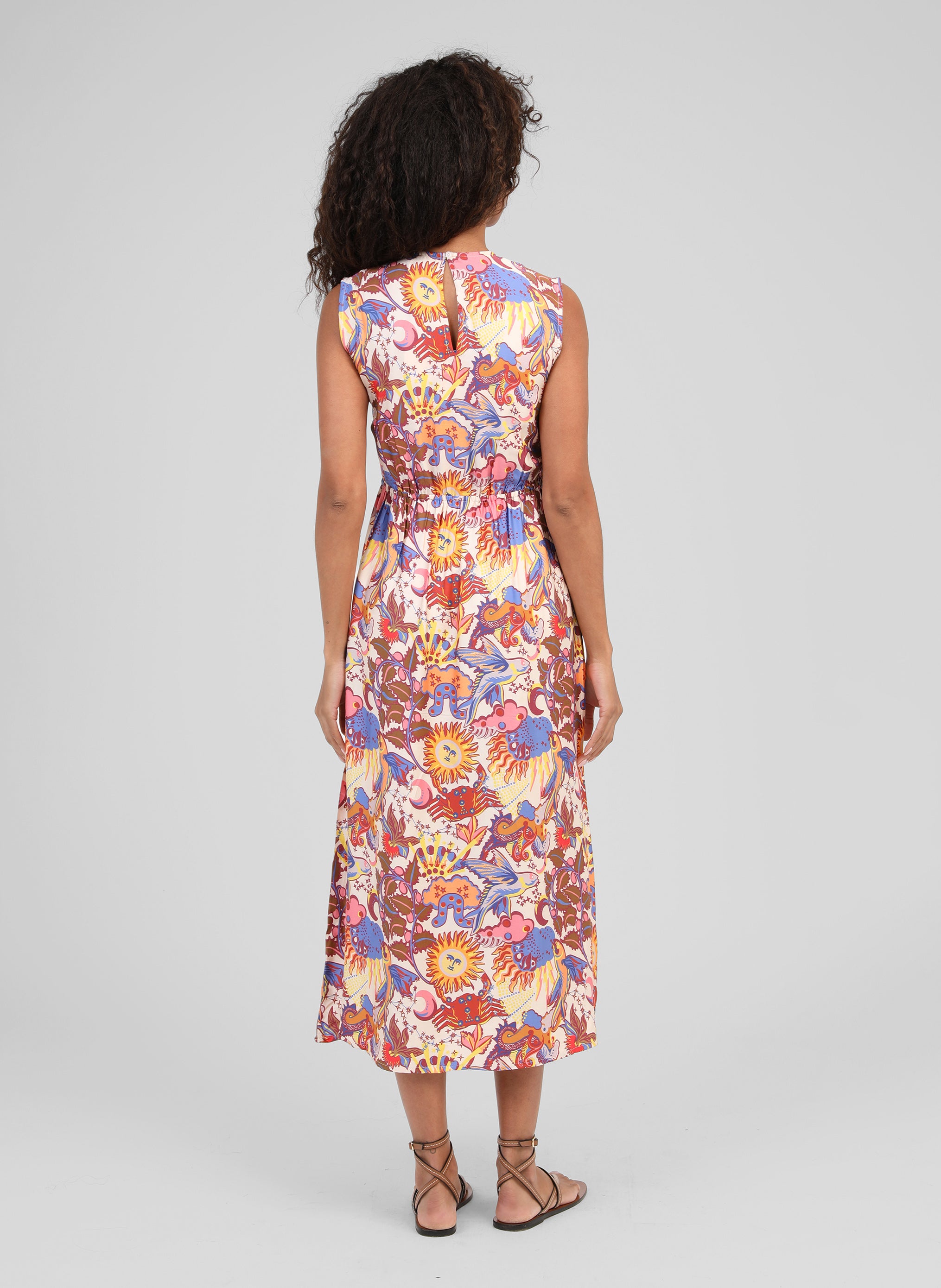 ROBE LONGUE OTINA solemio ecru