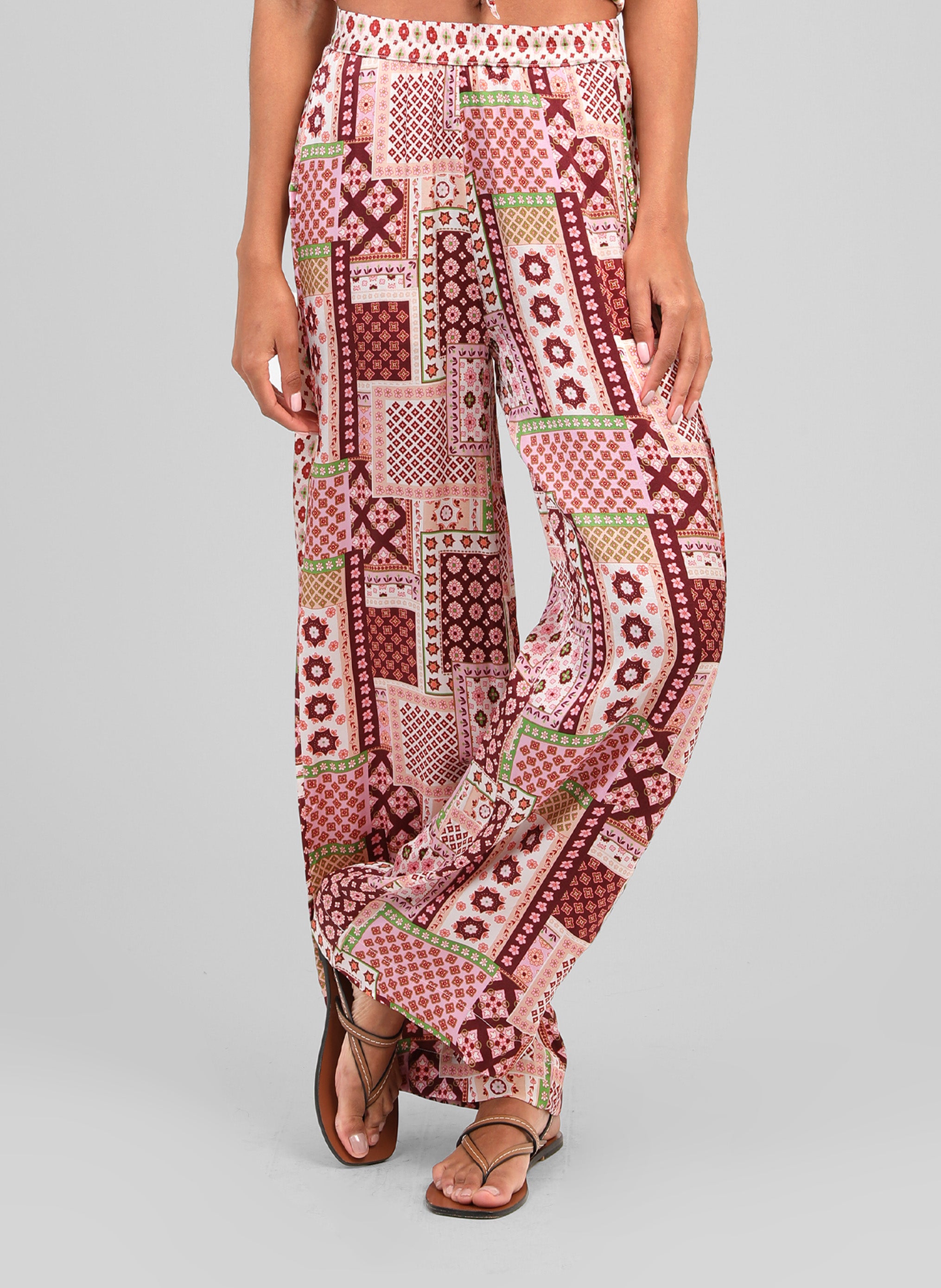 PANTALON PRESLEY patchila bordeaux