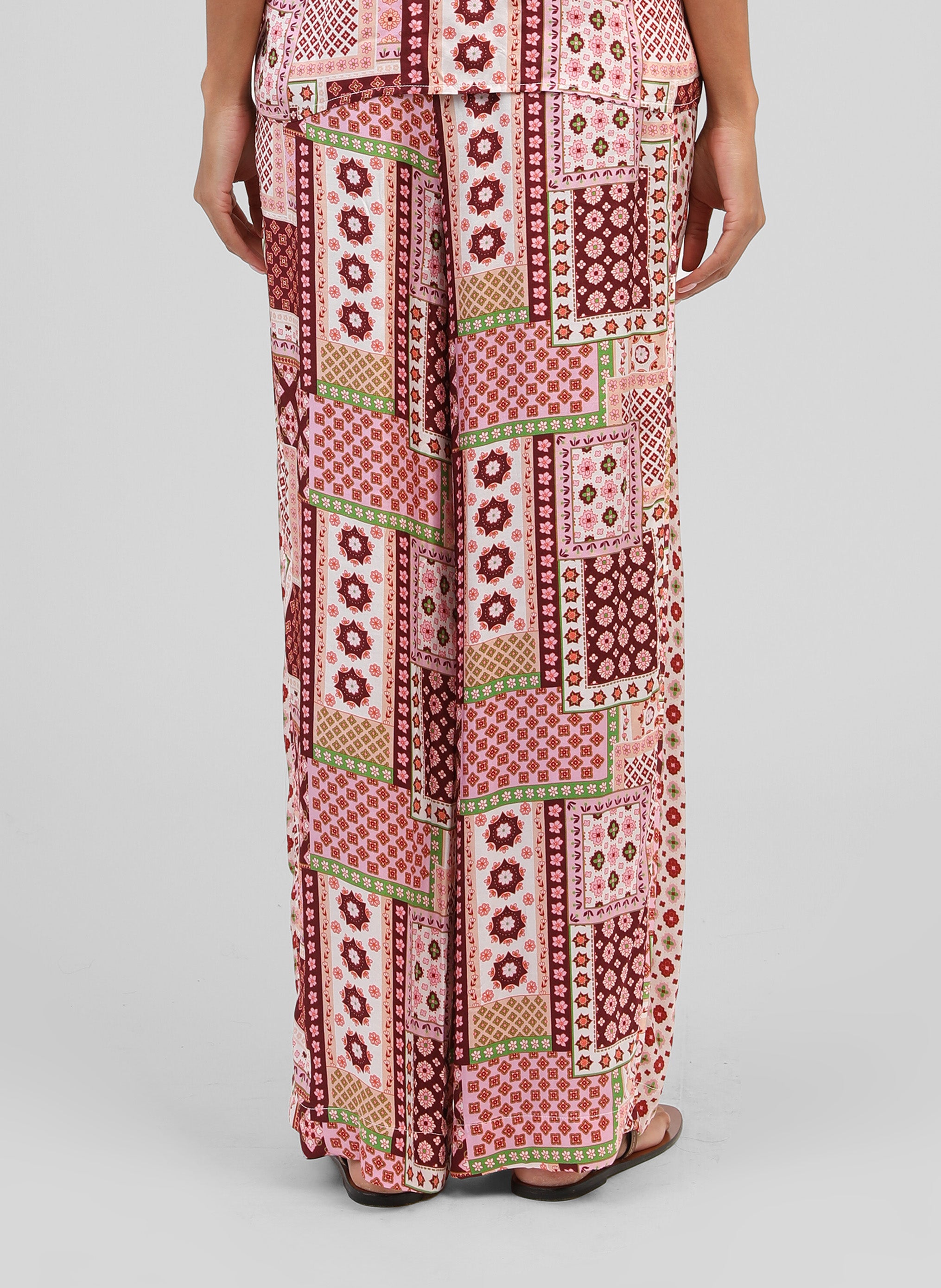 PANTALON PRESLEY patchila bordeaux