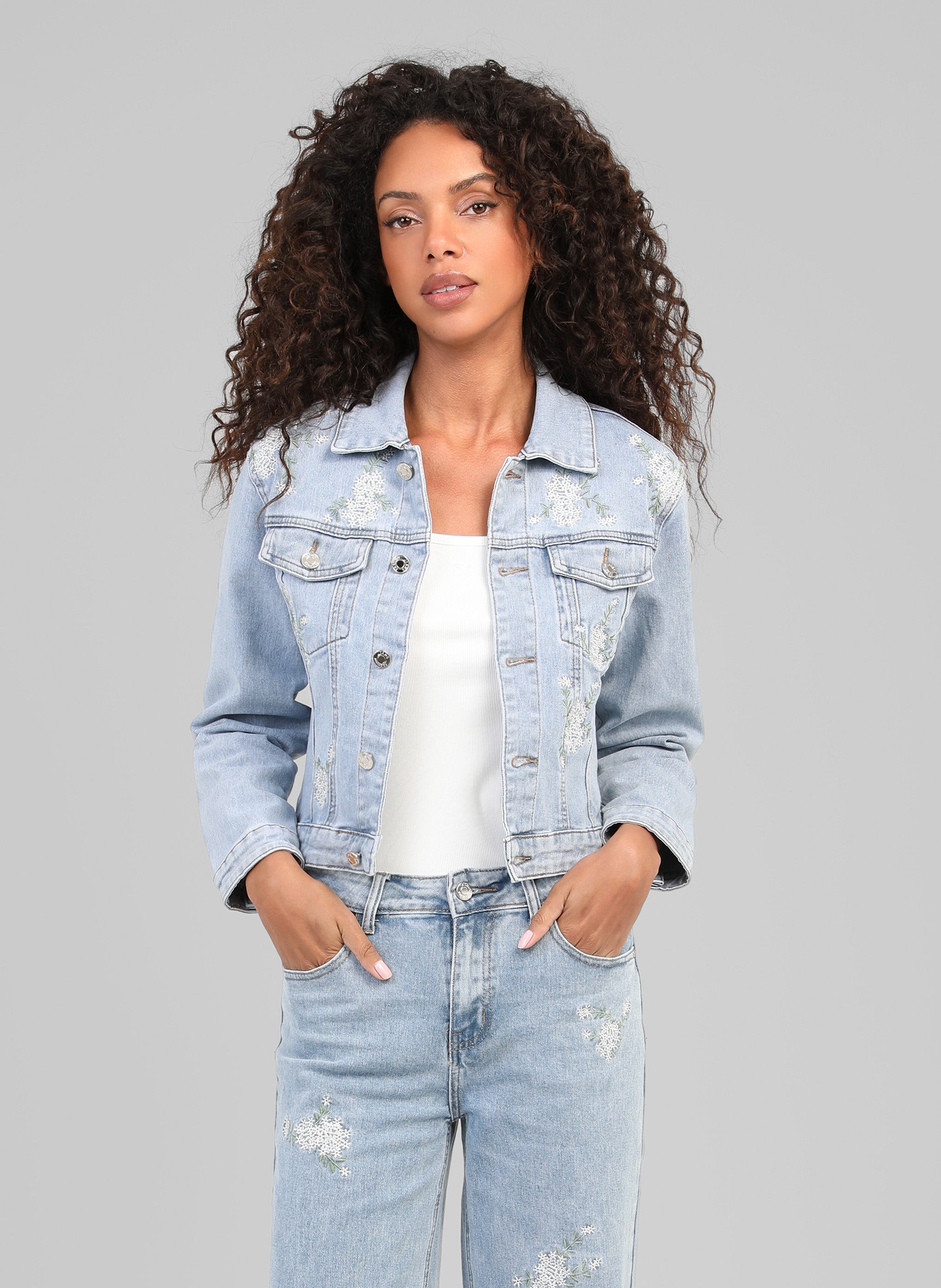 BLOUSON PIFFEUILLE bleu