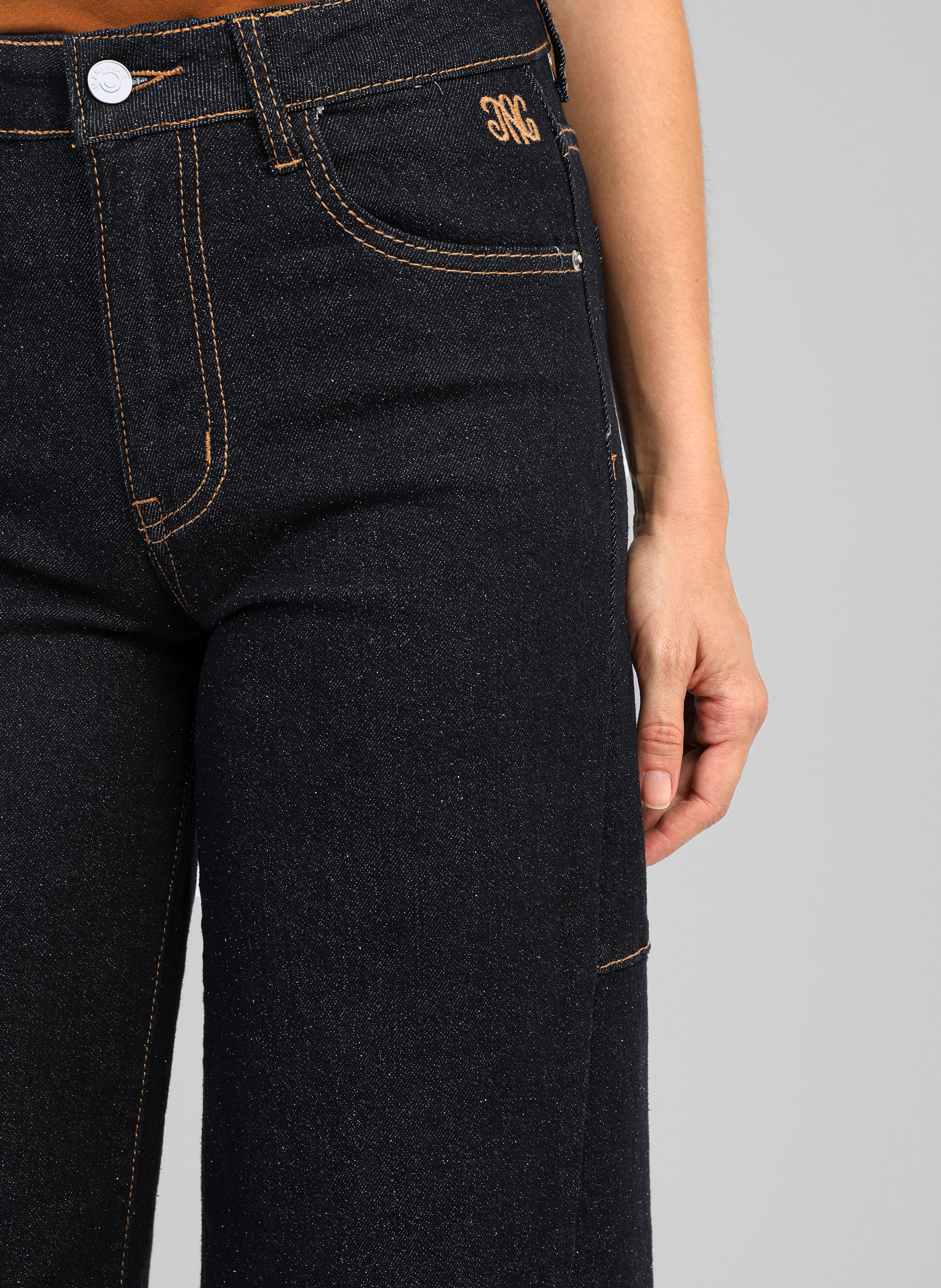 PALE RAW DENIM PANTS