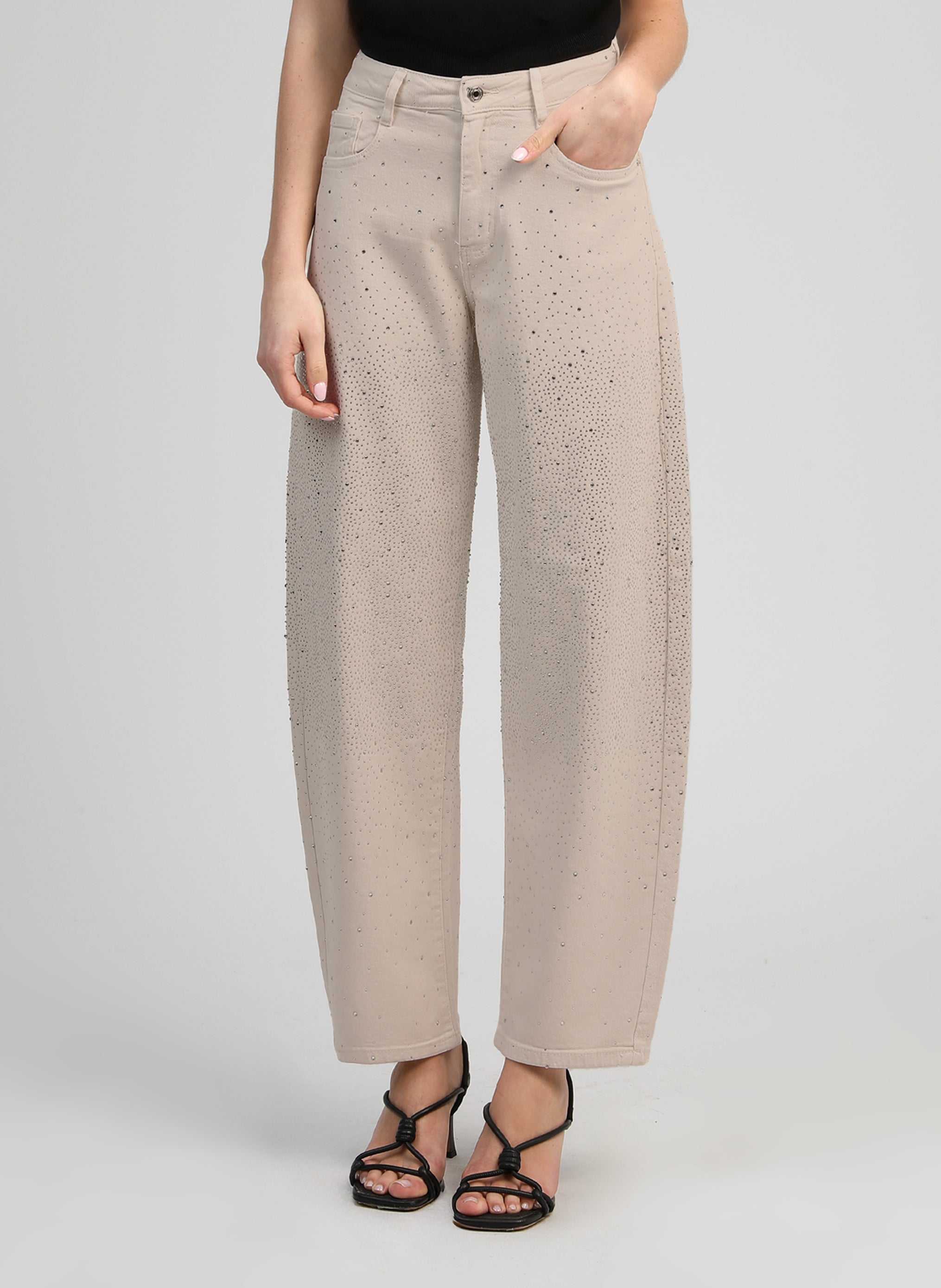 PANTALON PALONE beige delave