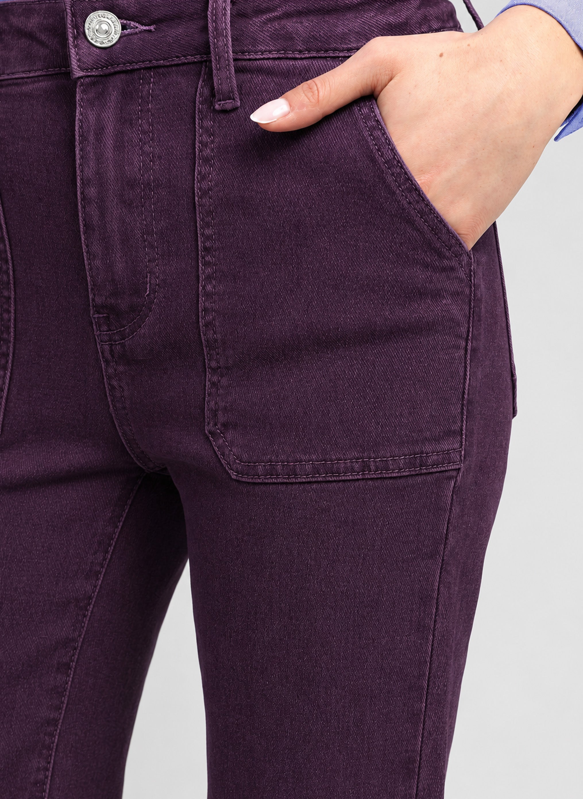PANTALON PARMY aubergine