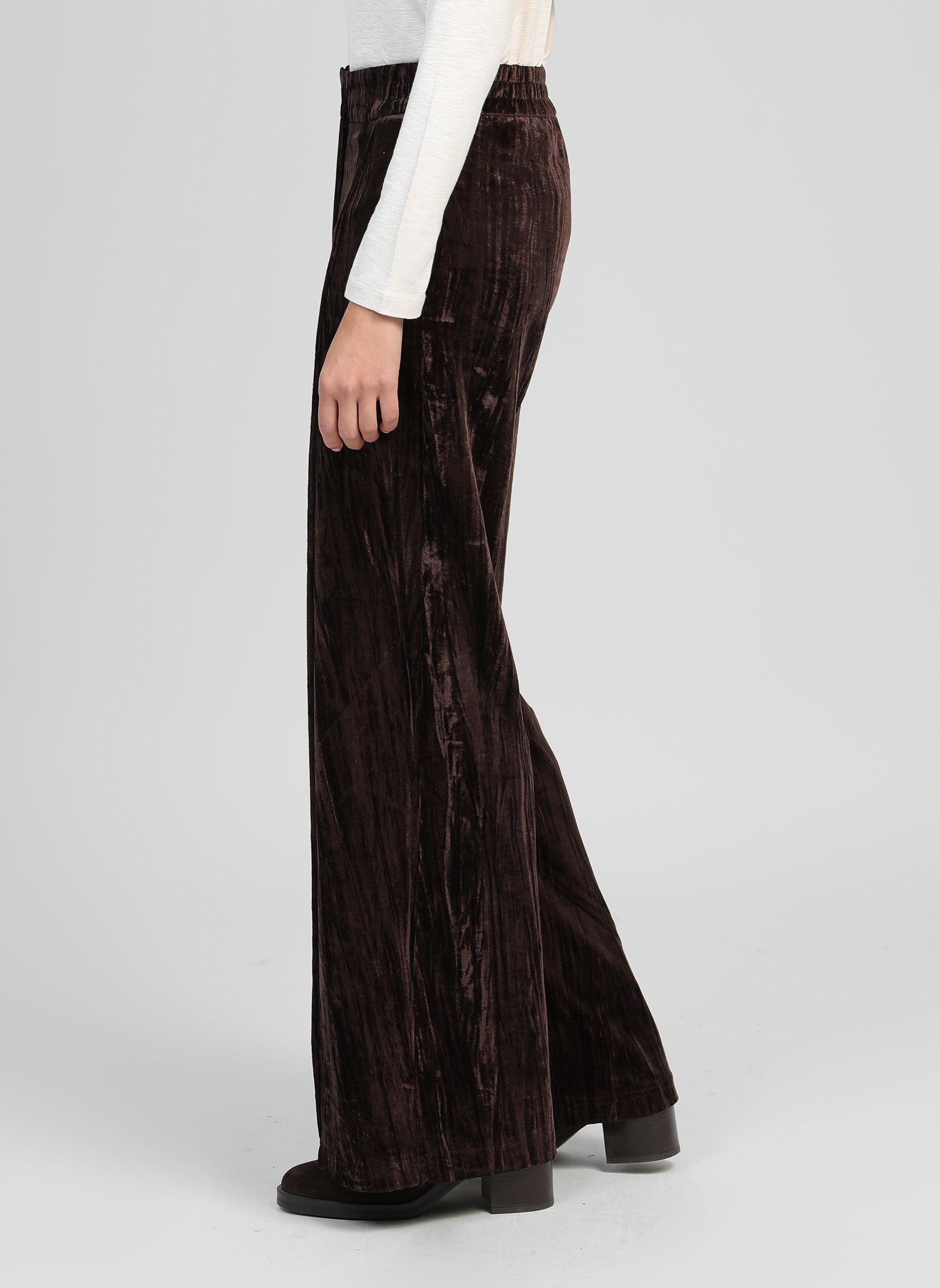 PANTALON PATRILOU chocolat