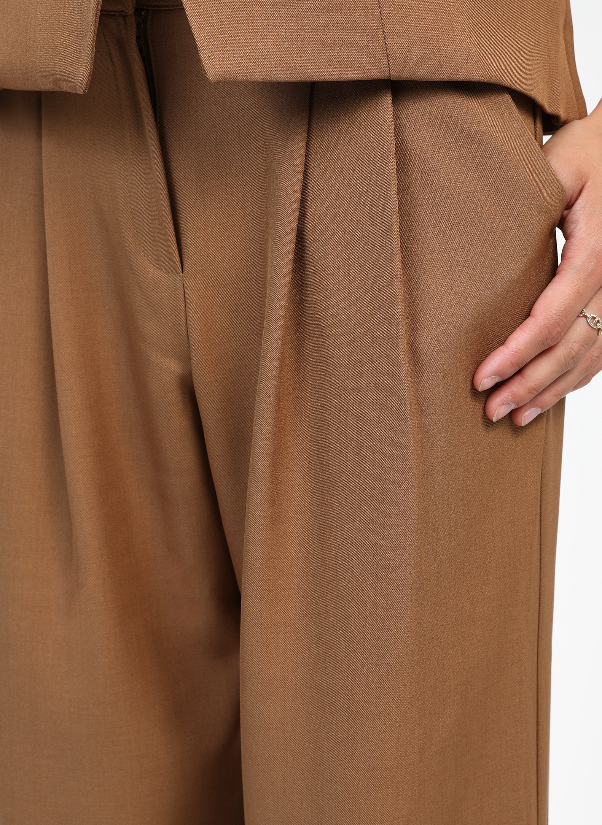 PANTALON PHELISE camel