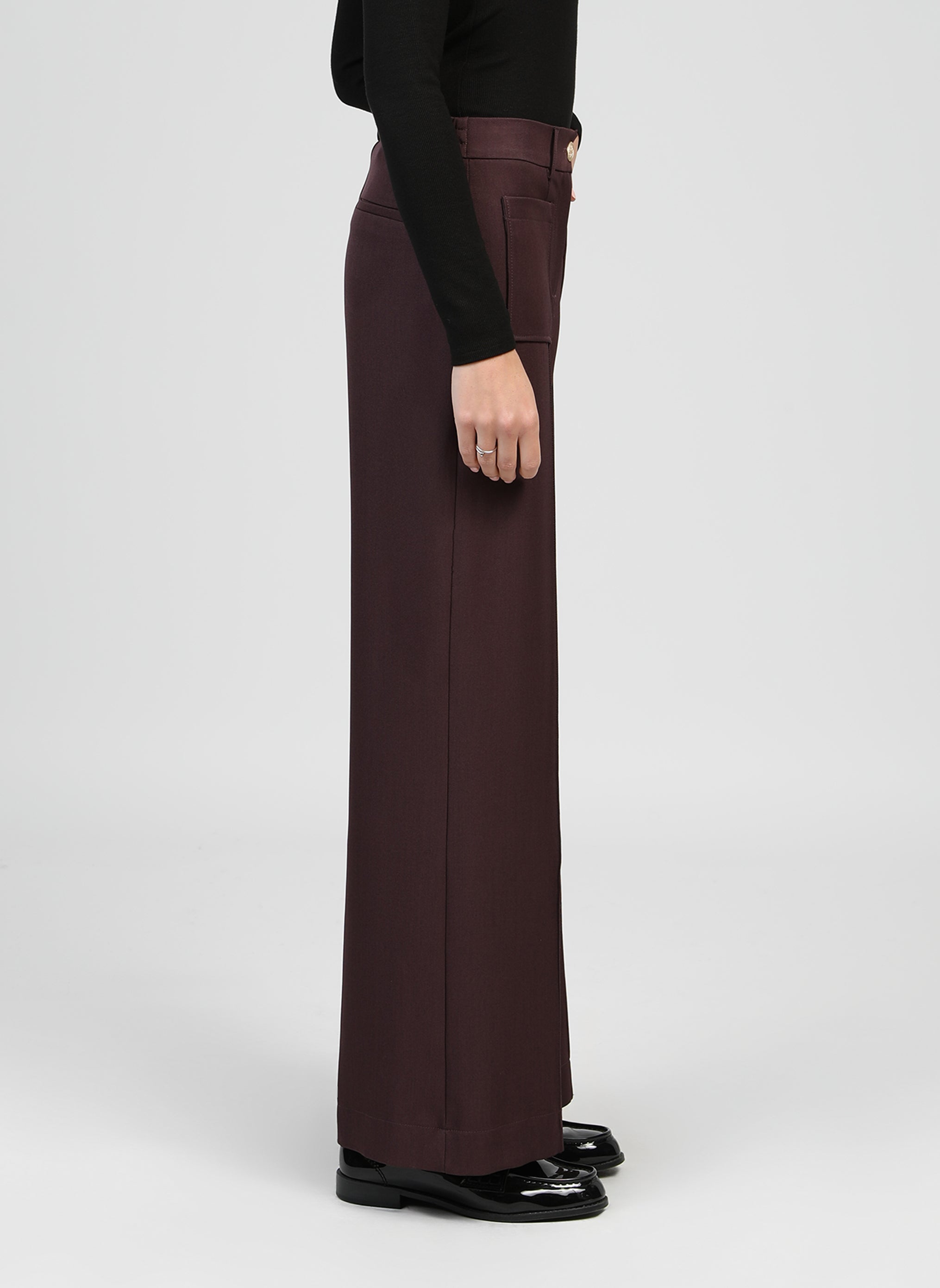 PANTALON PHILICIA wine