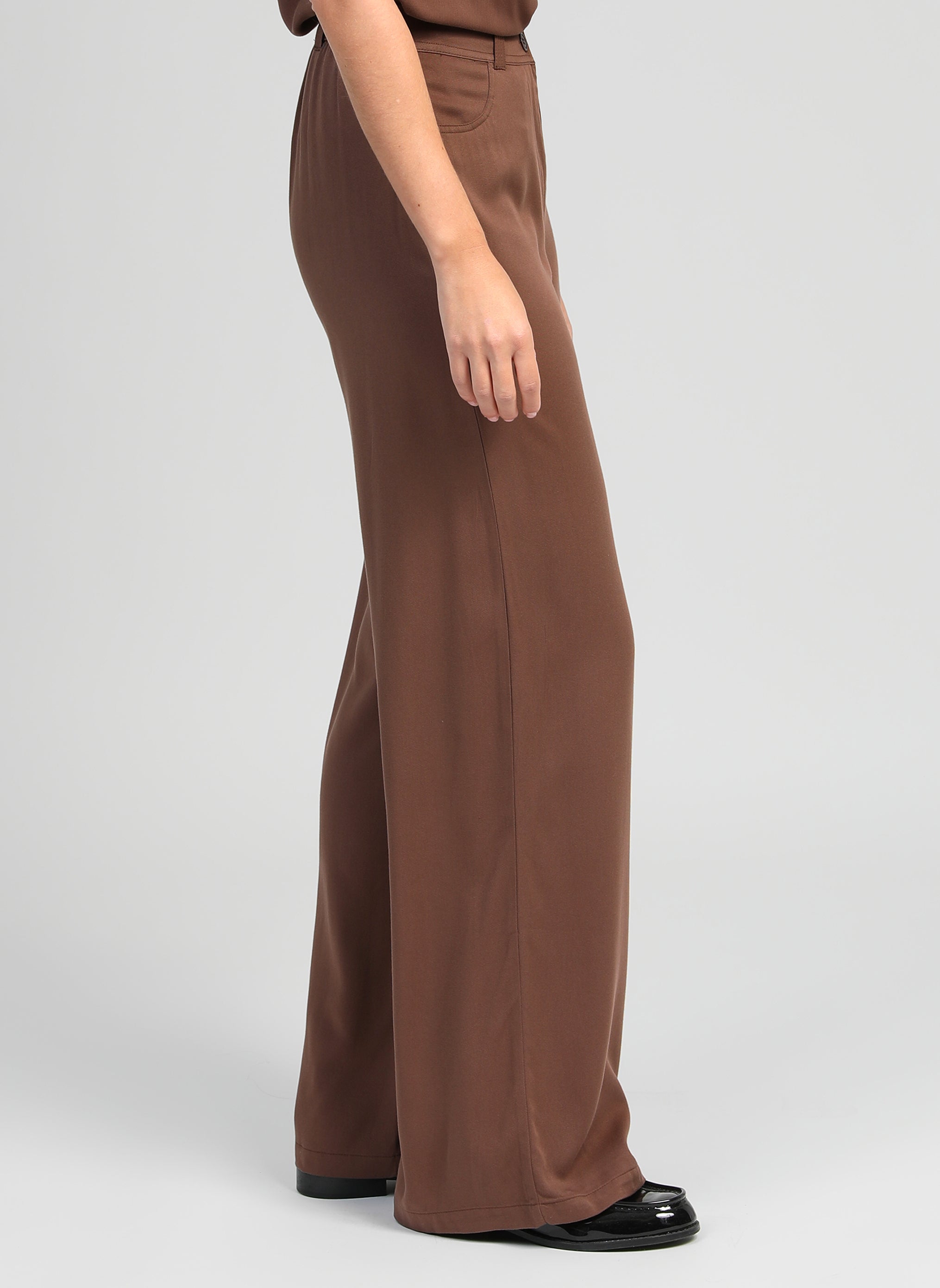 PANTALON PHORILA marron