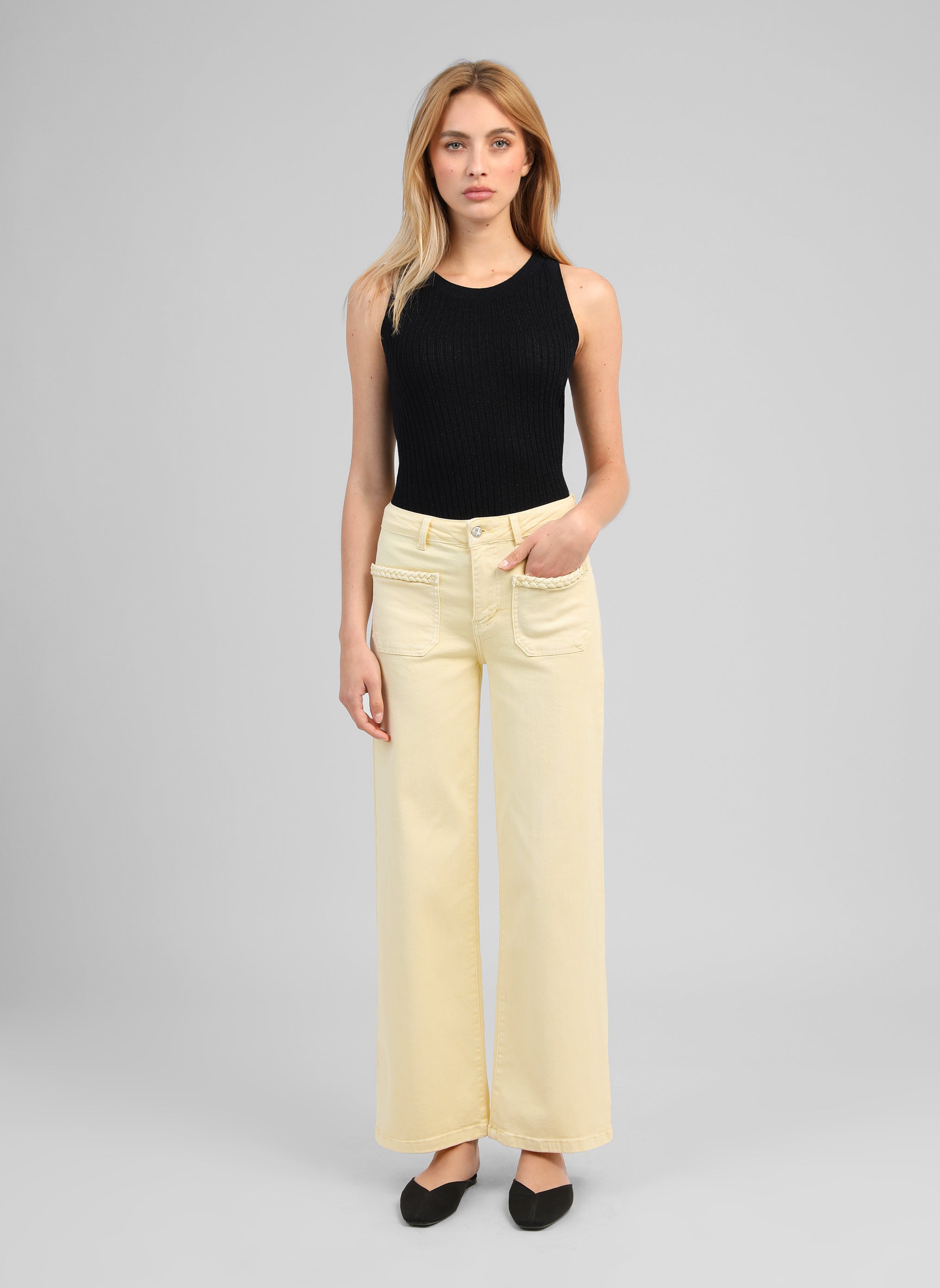 PANTALON PITRESS jaune
