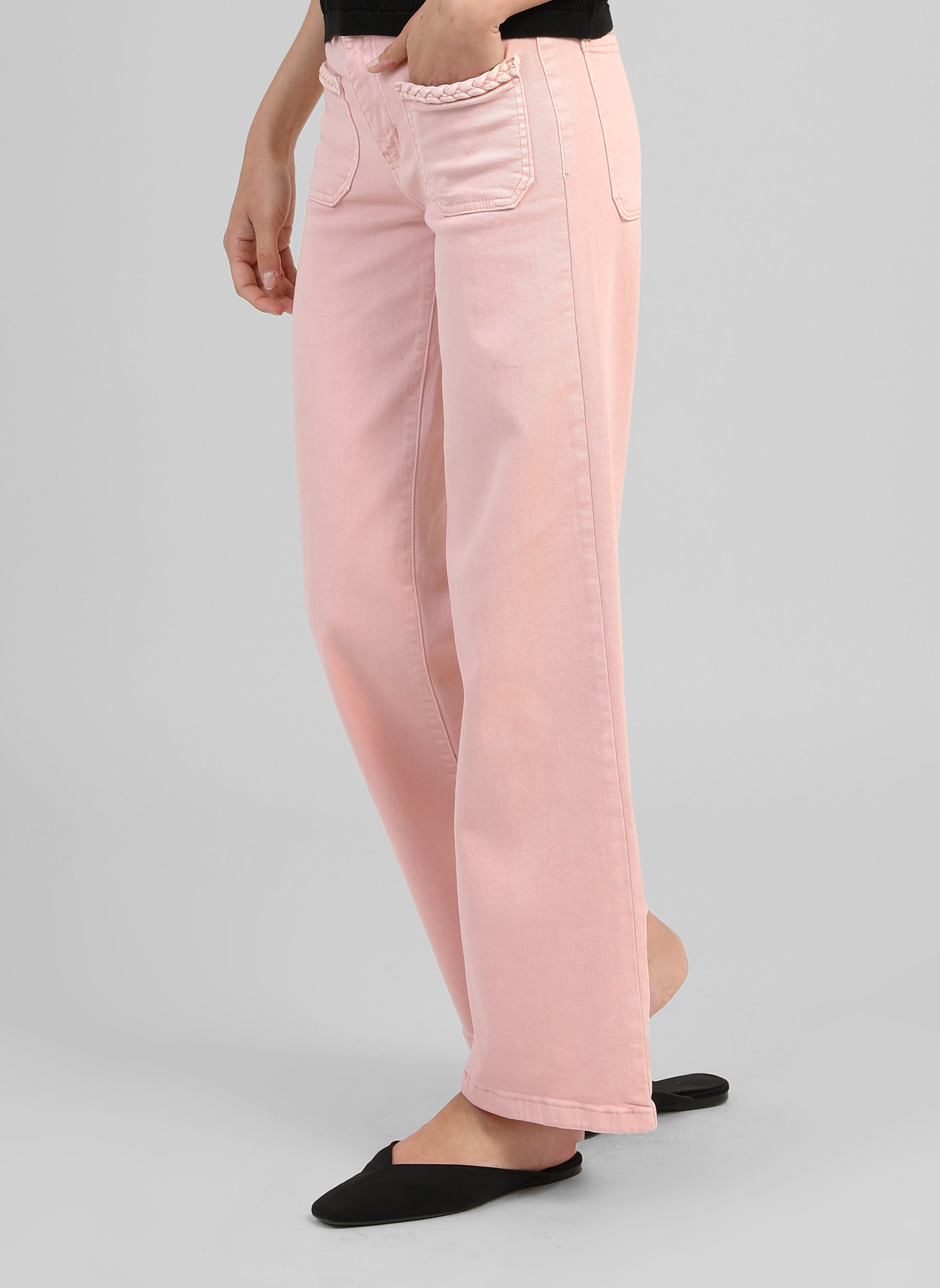 PANTALON PITRESS rose clair