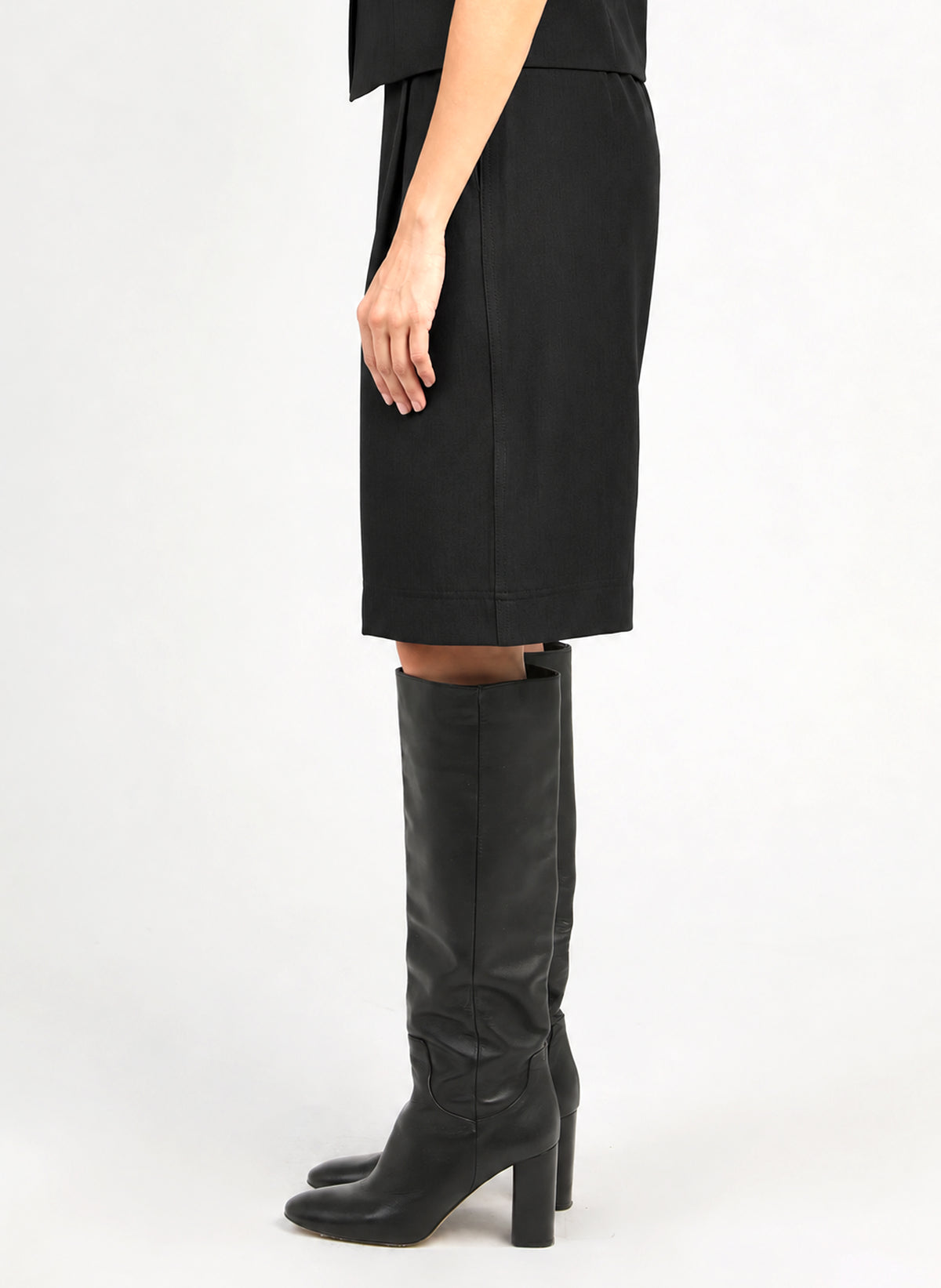 POZITA Black Bermuda Shorts