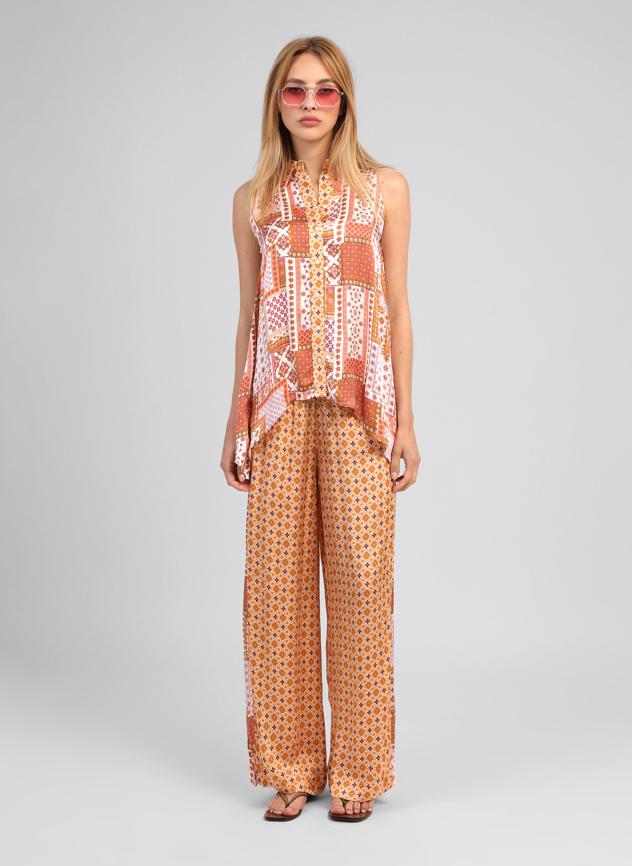 CHEMISE KLARISSA patchila ocre