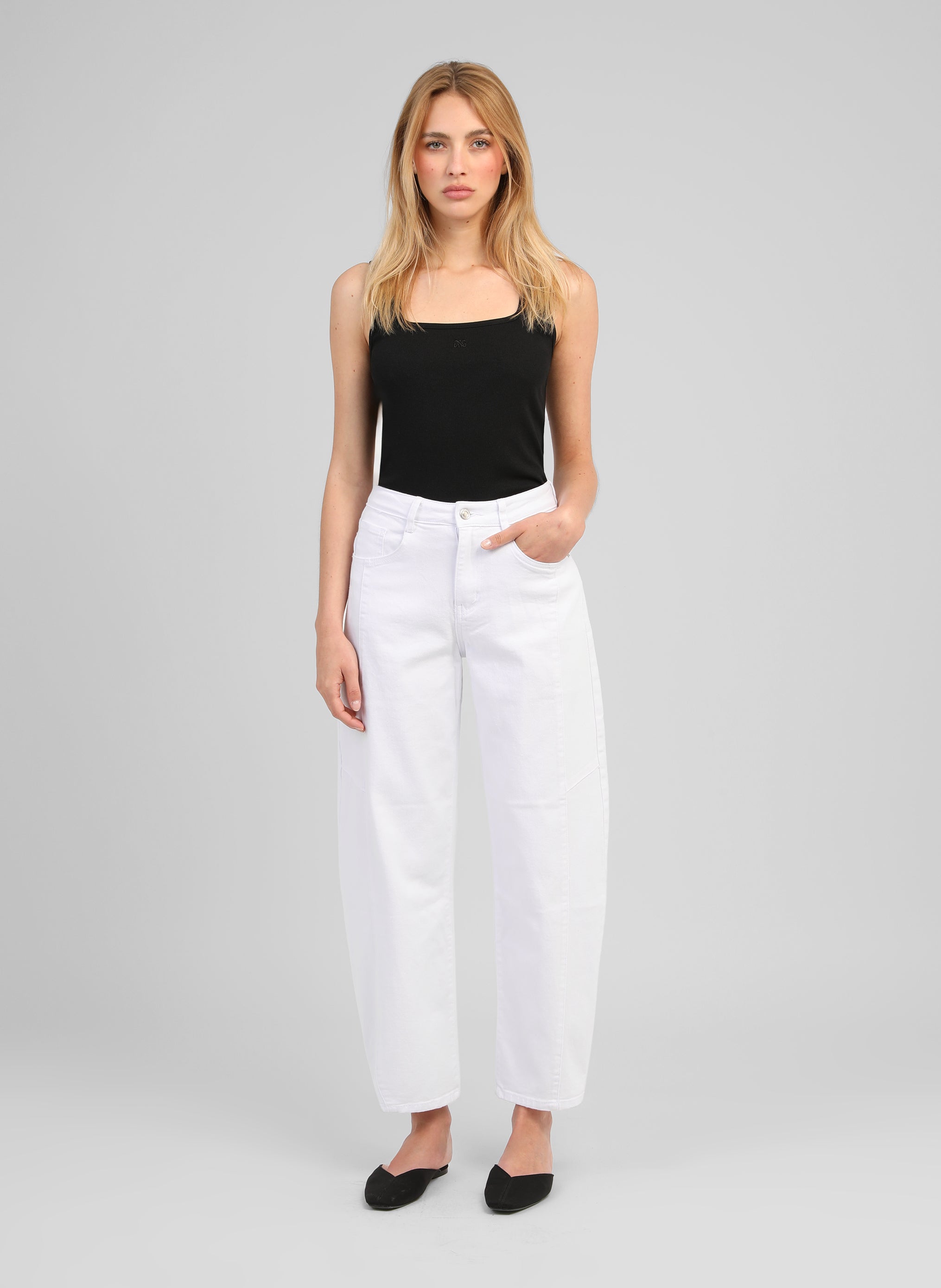 PANTALON PRIMA blanc
