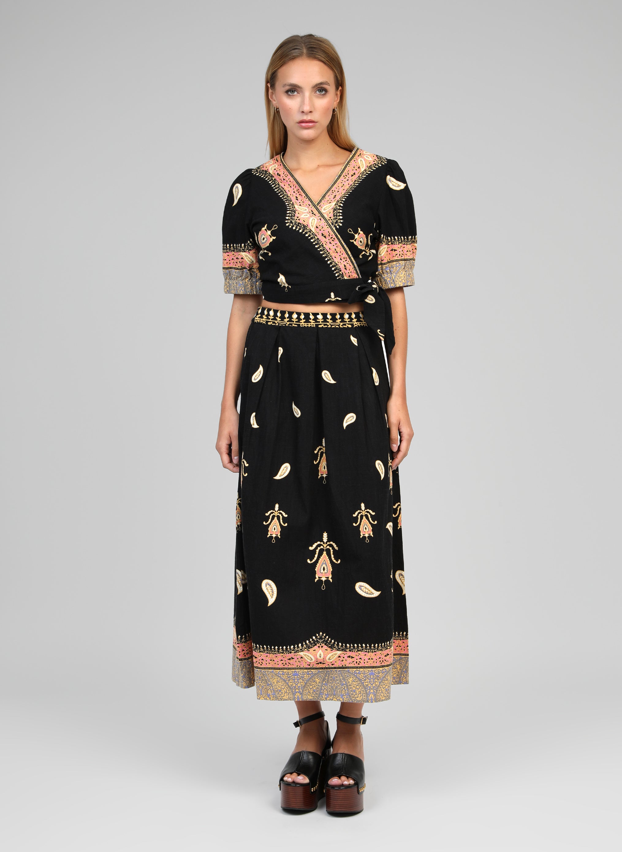 JUPE LONGUE RAMIRO zinga multico