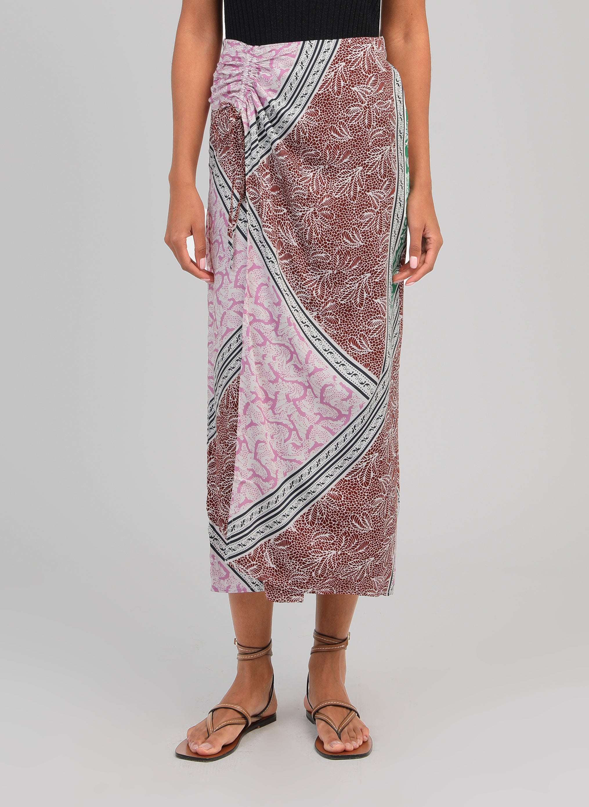 JUPE LONGUE RILAM saltina multi