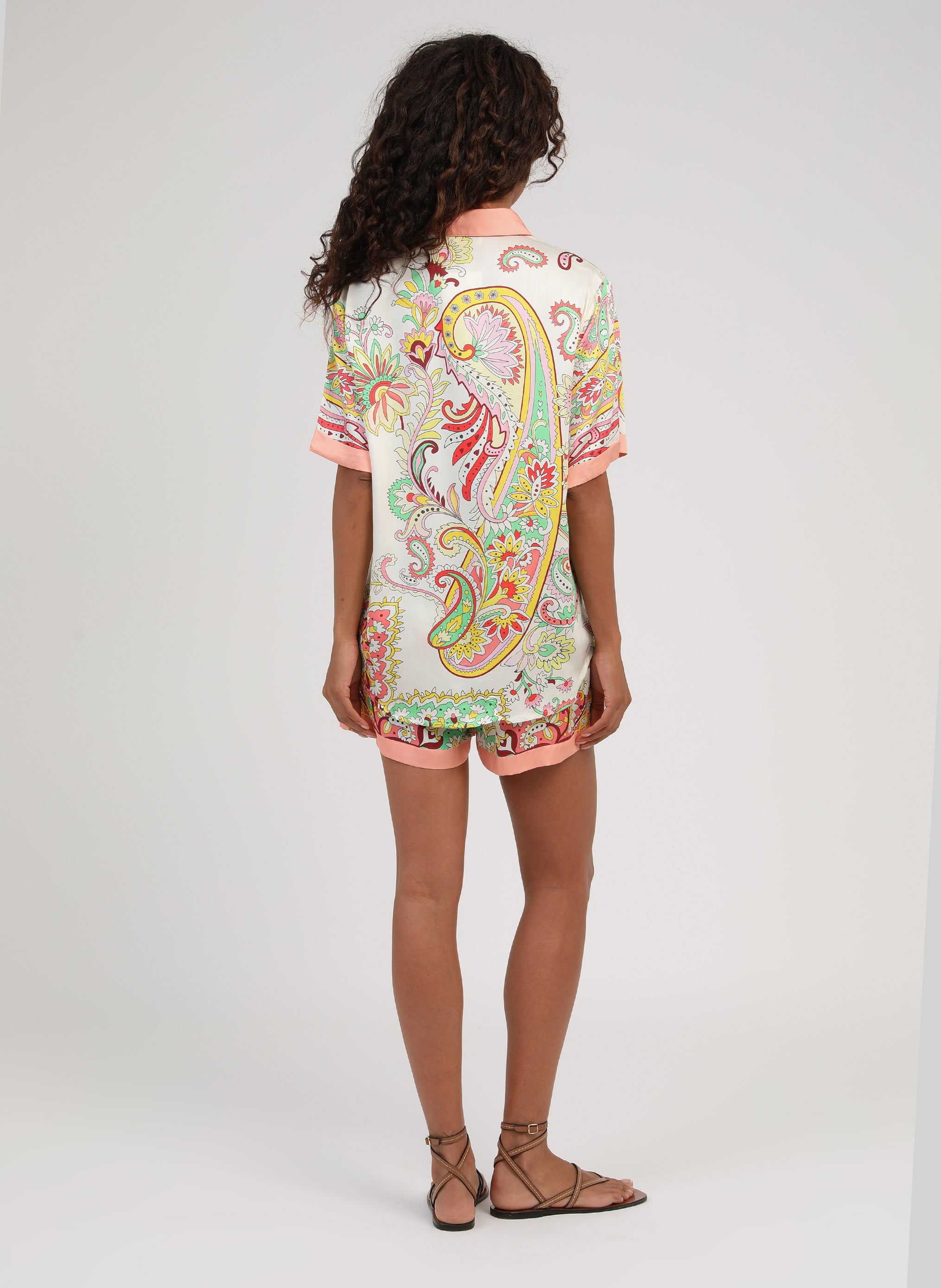 SHORT RILVANA jelame rose