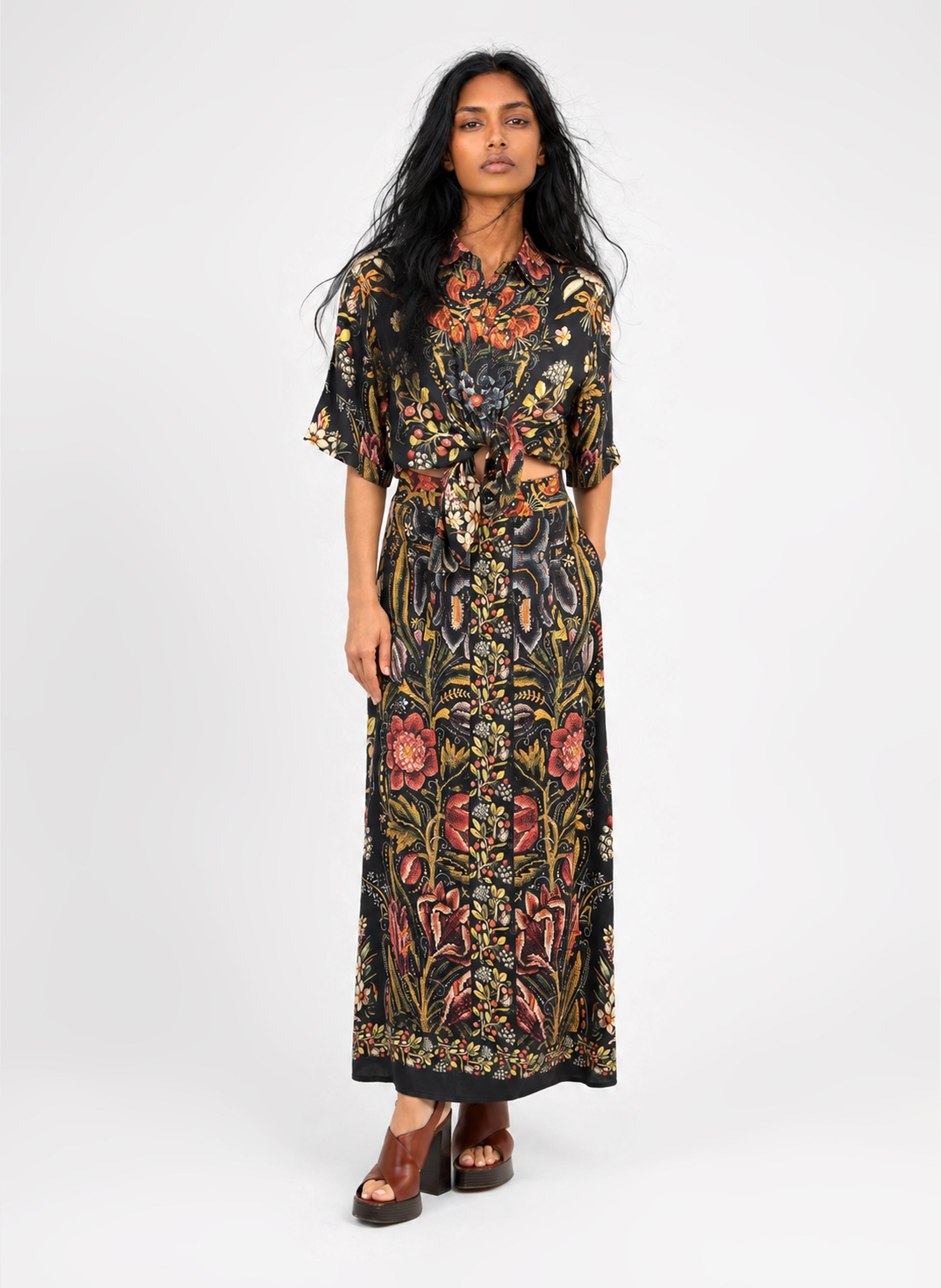 JUPE LONGUE ROBILIANE henrietta multi