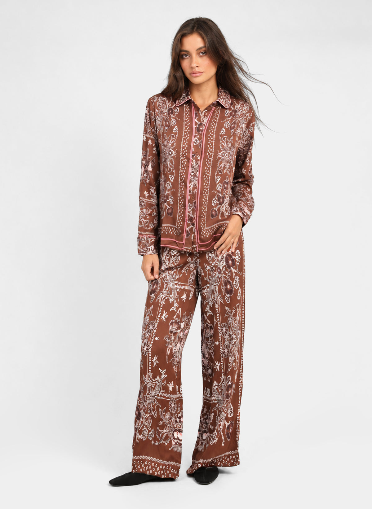 ROMYLANE PASSILA CHOCOLATE PANTS