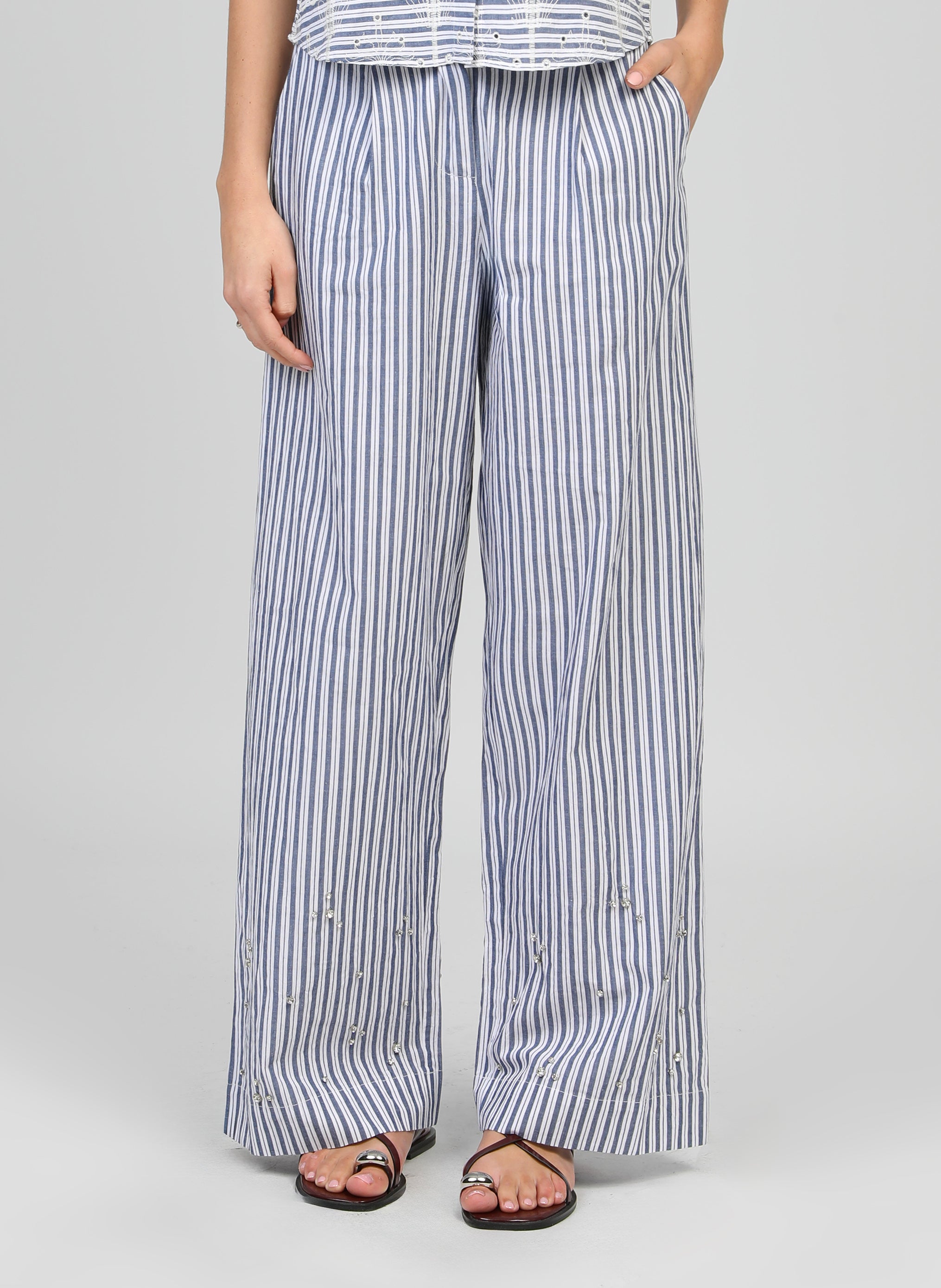 PANTALON RONALY bleu