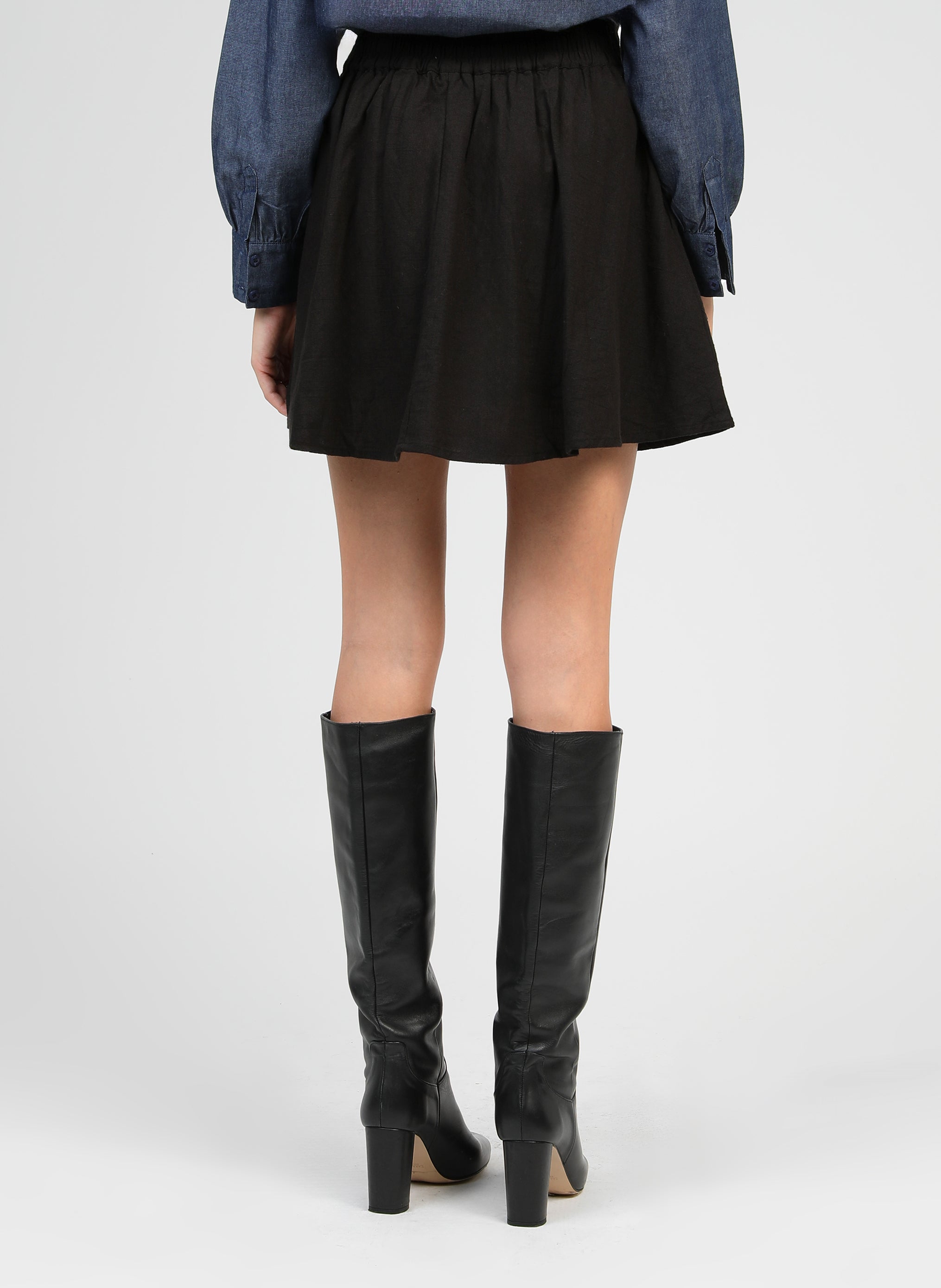Short skirt ROSALIA black