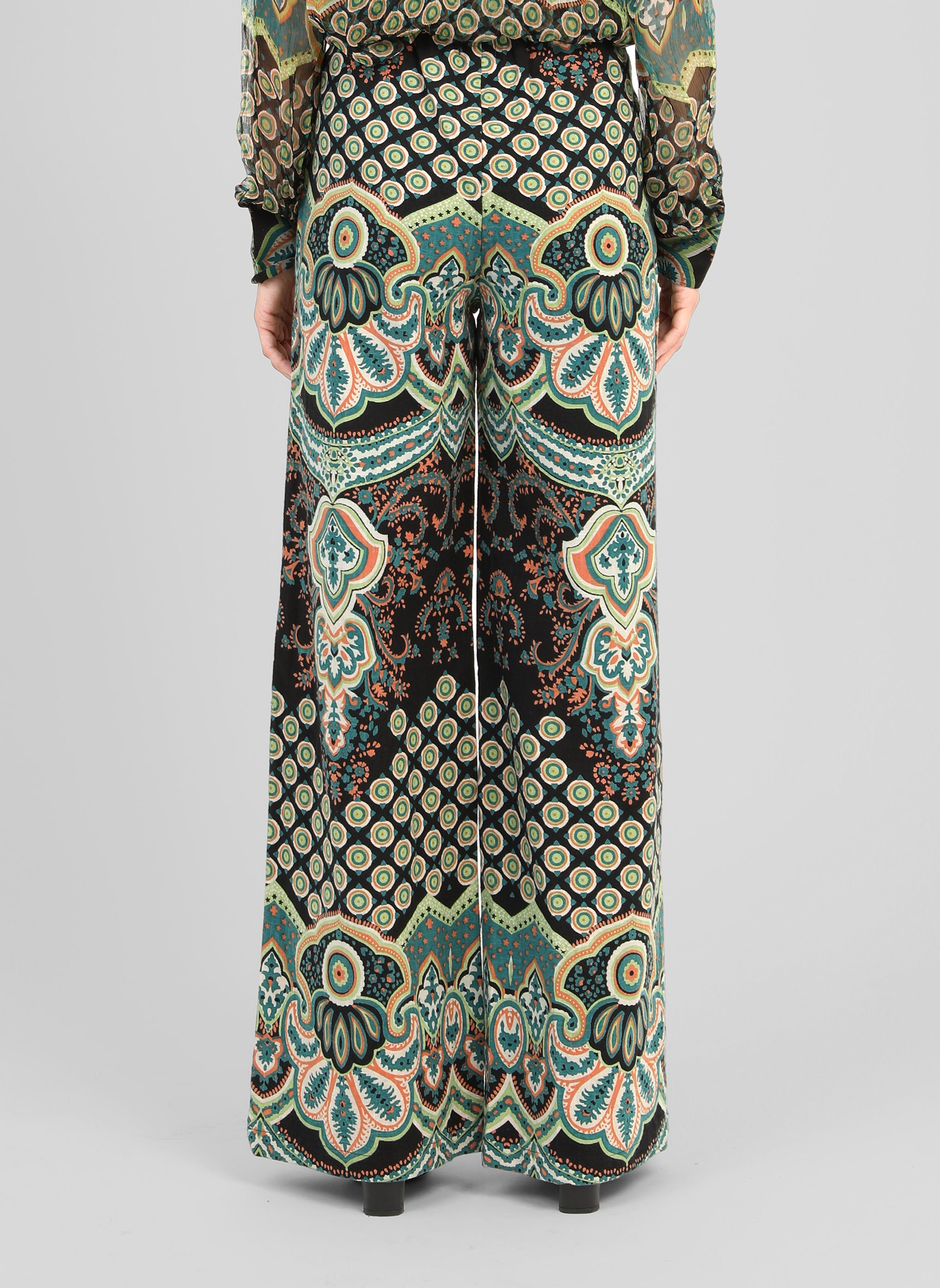 PANTALON ROSELA balmera turquoise