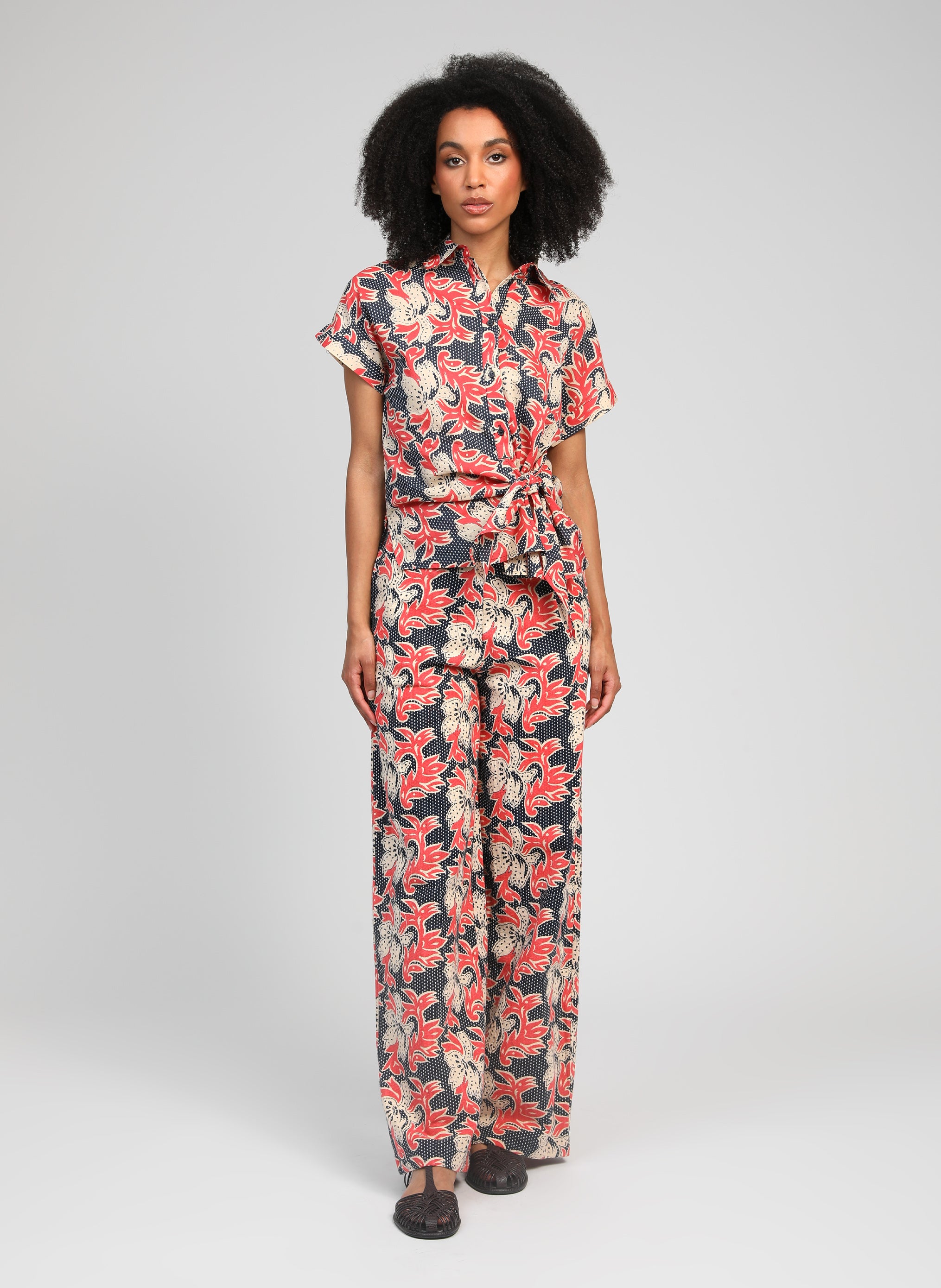 PANTALON ROSSINI kelia bleu