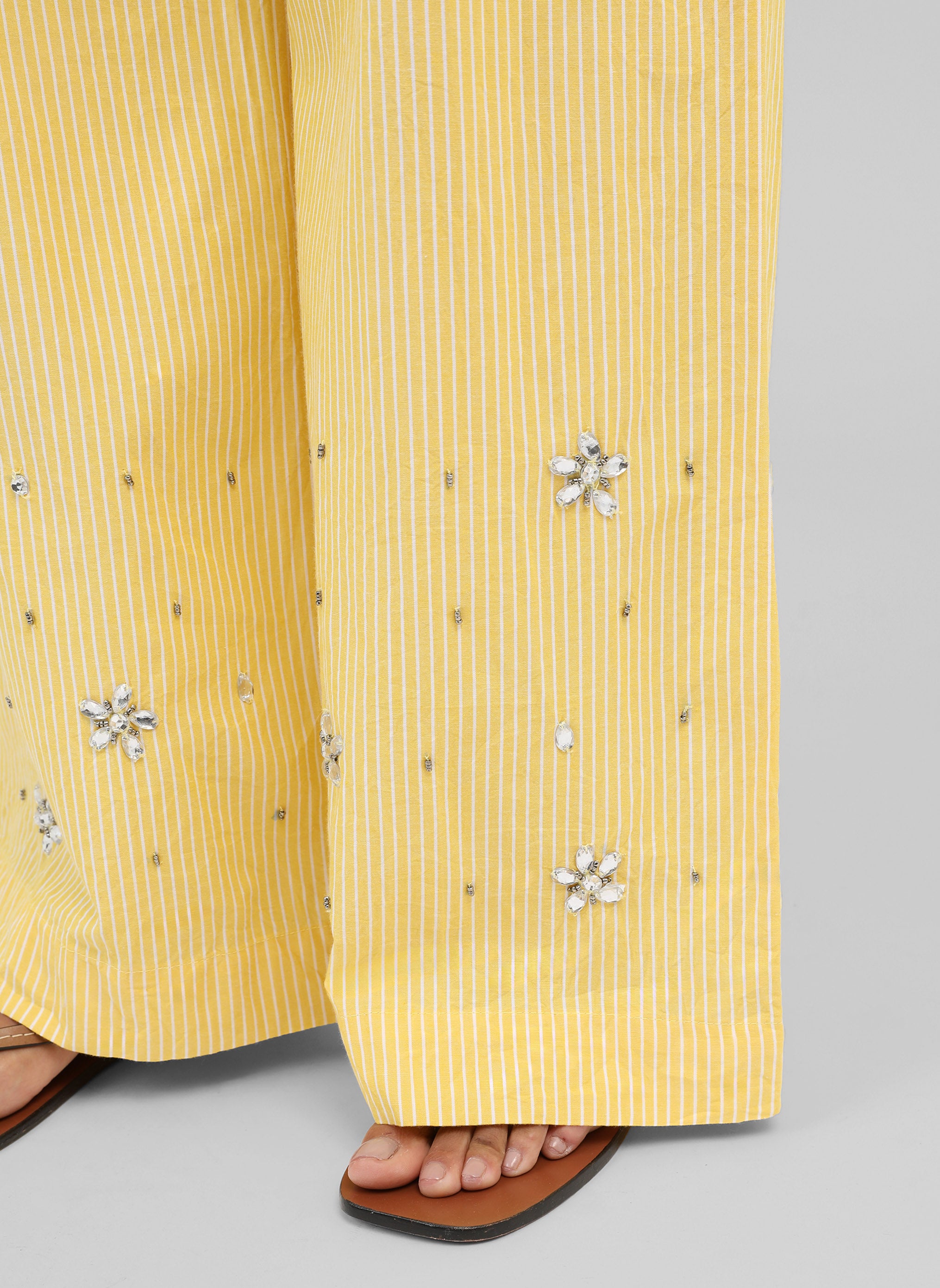 PANTALON RYLANA jaune