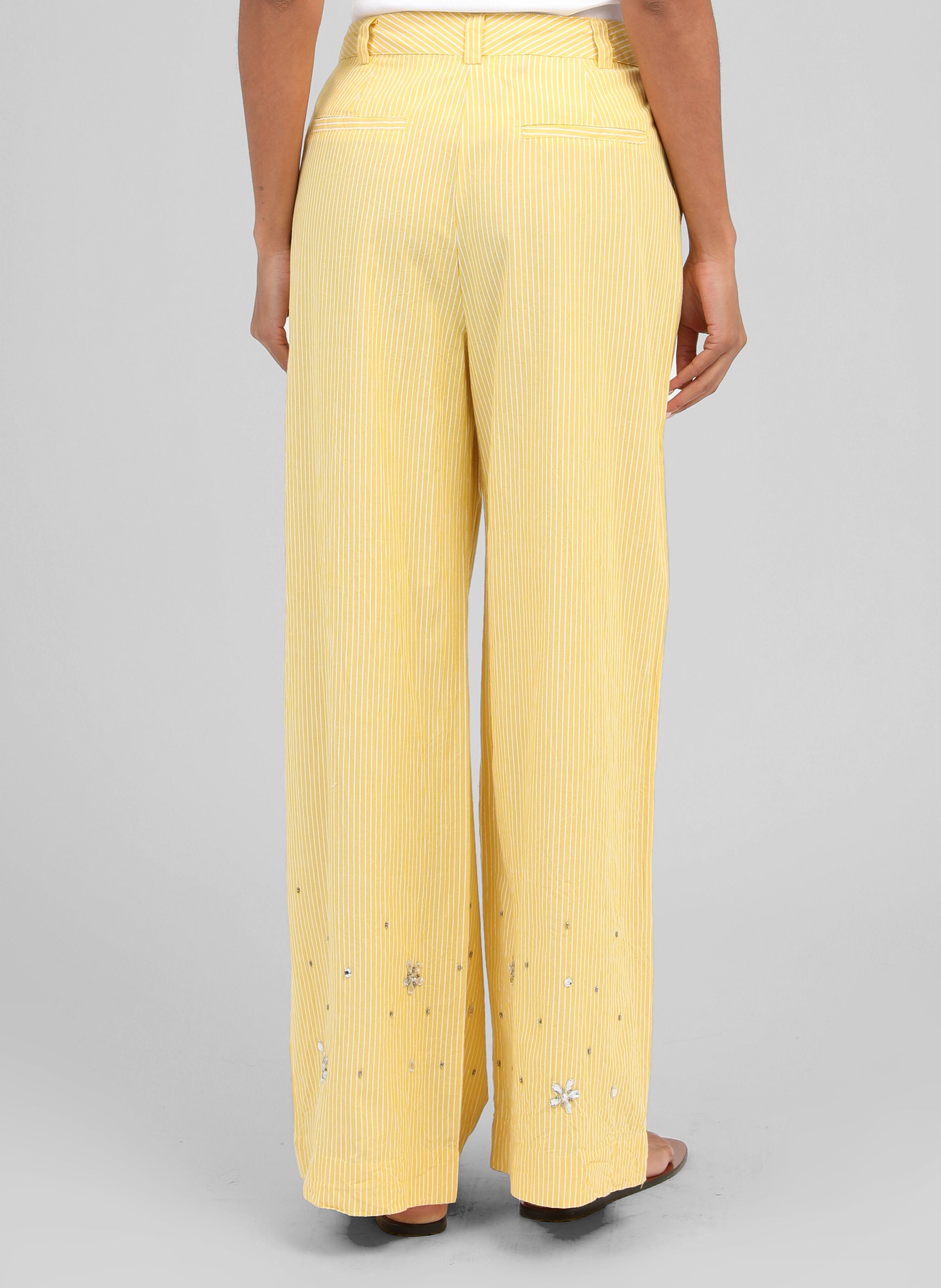 PANTALON RYLANA jaune