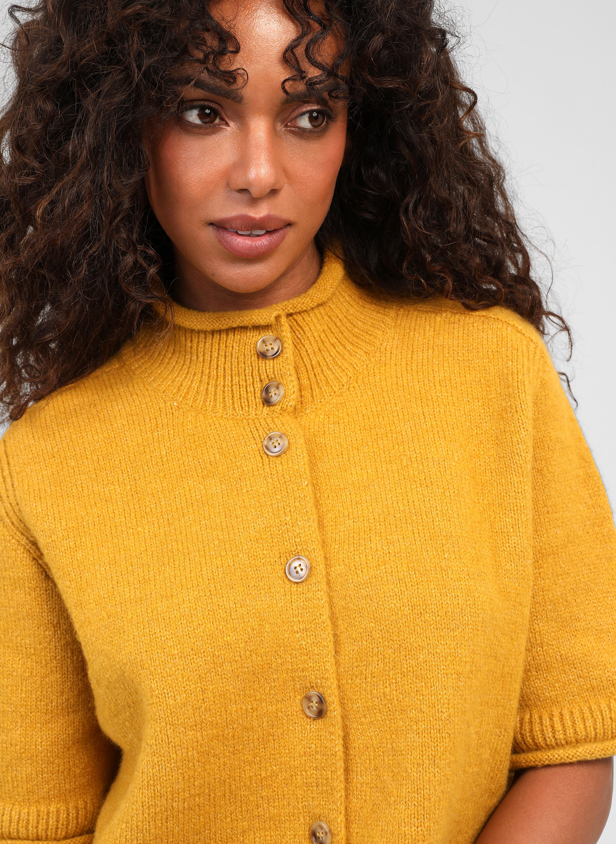 GILET LELYA yellow