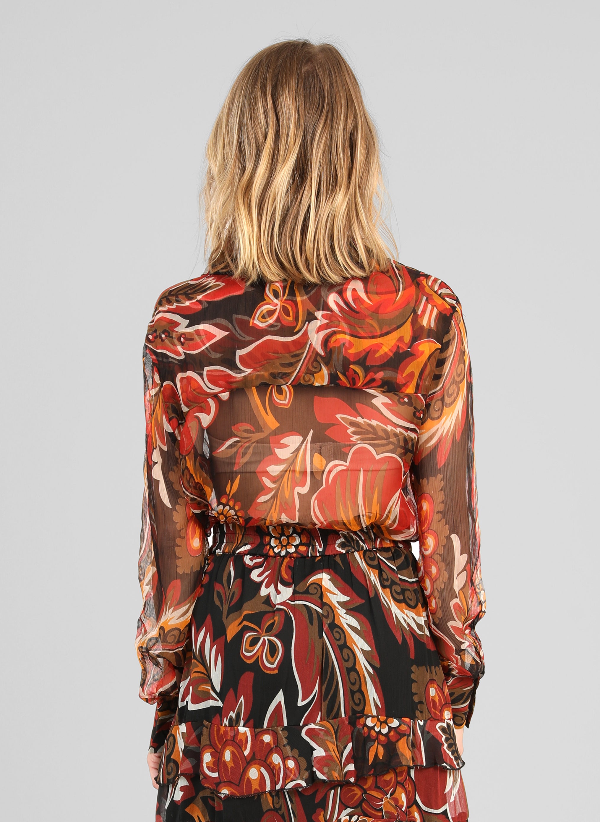 CHEMISE SABELYNA tosca noir
