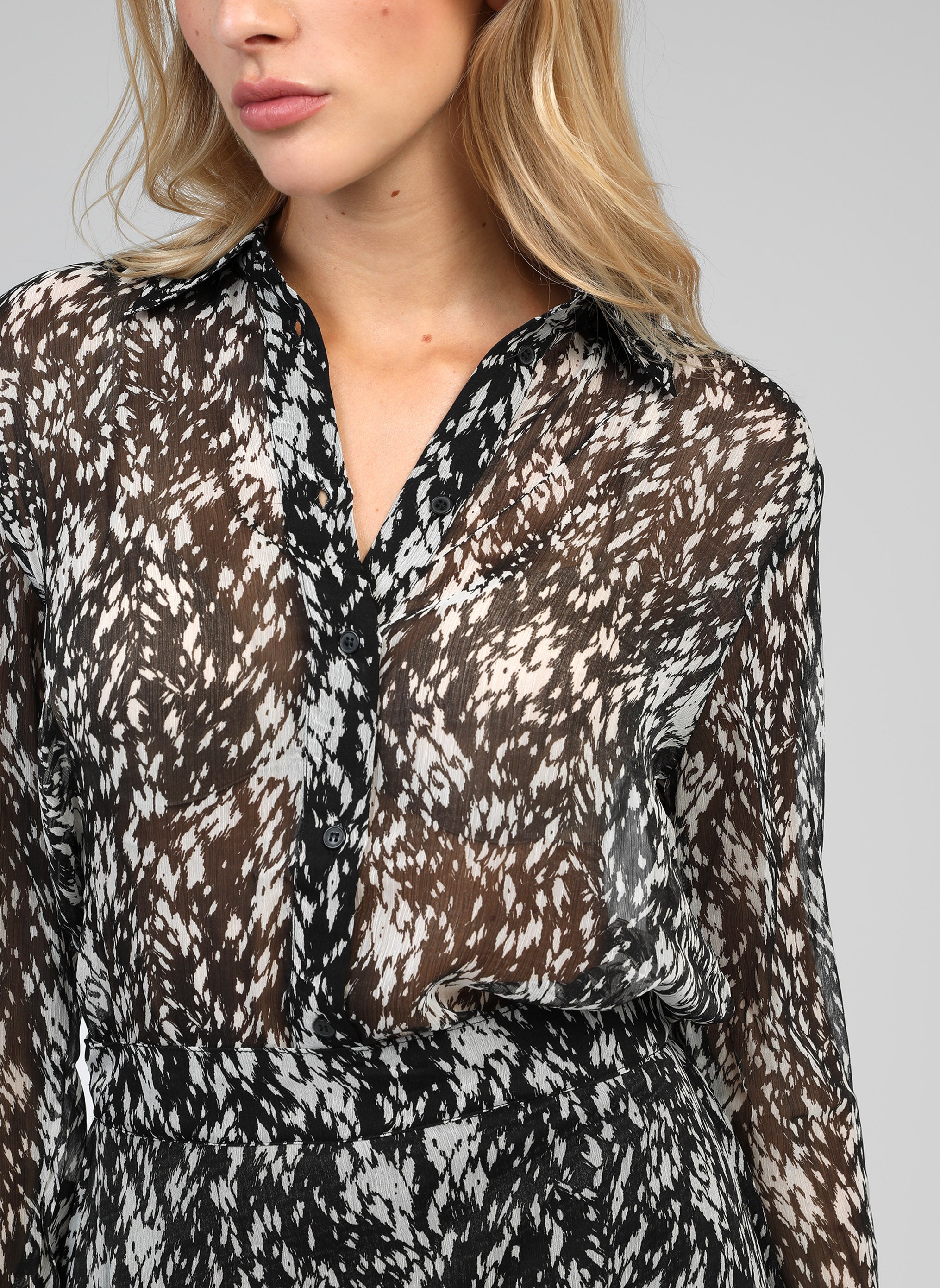 CHEMISE SABERY icare noir