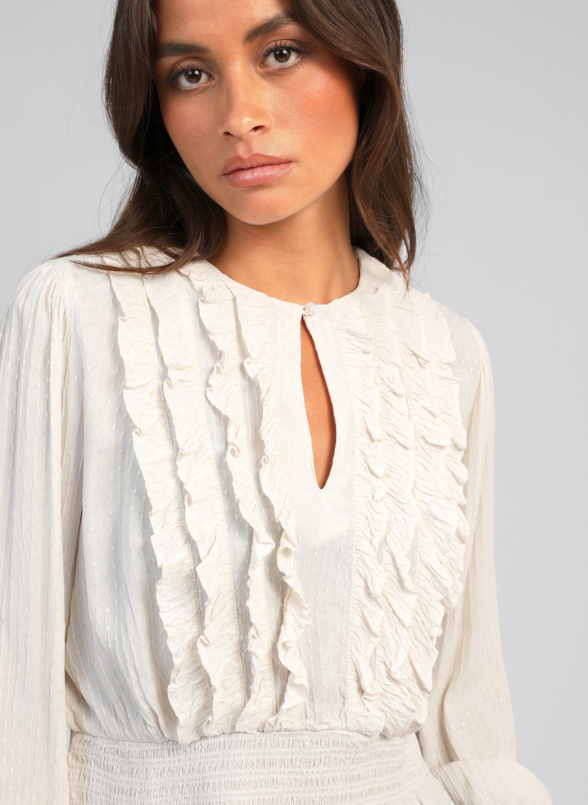 BLOUSE SADIANE ecru
